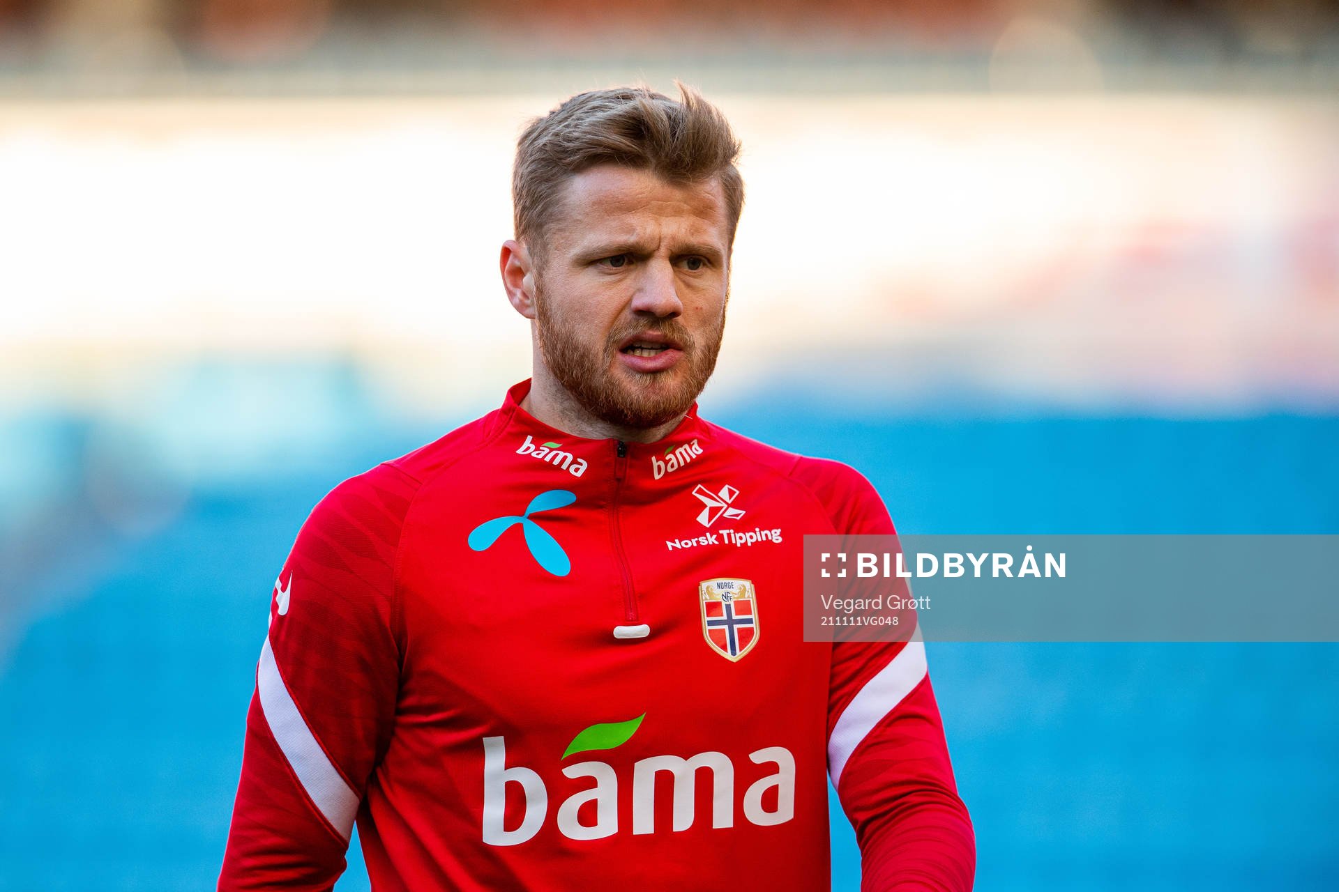 Fredrik Midtsjø of the Norwegian national football team