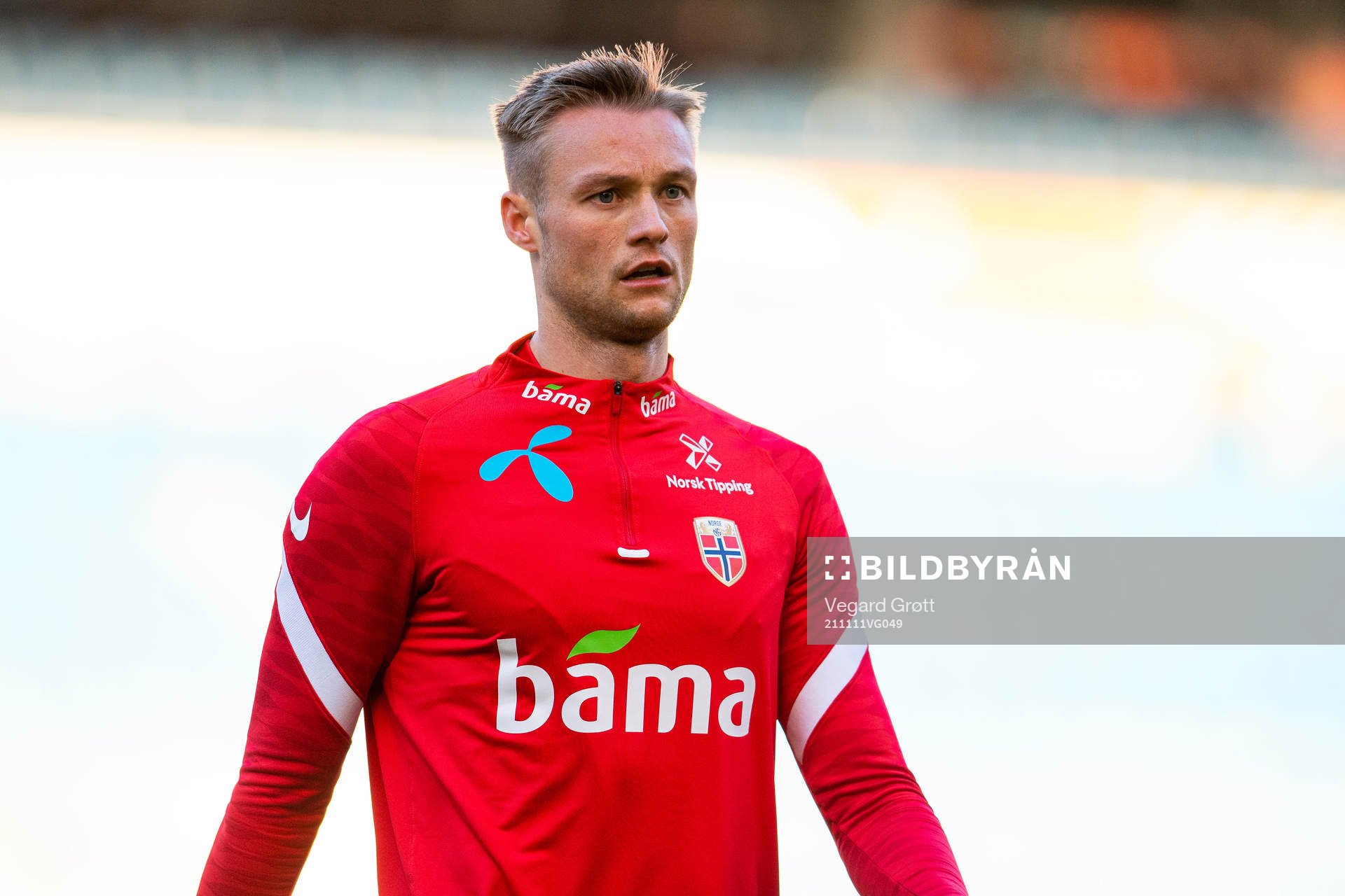 Stian Gregersen of the Norwegian national football team