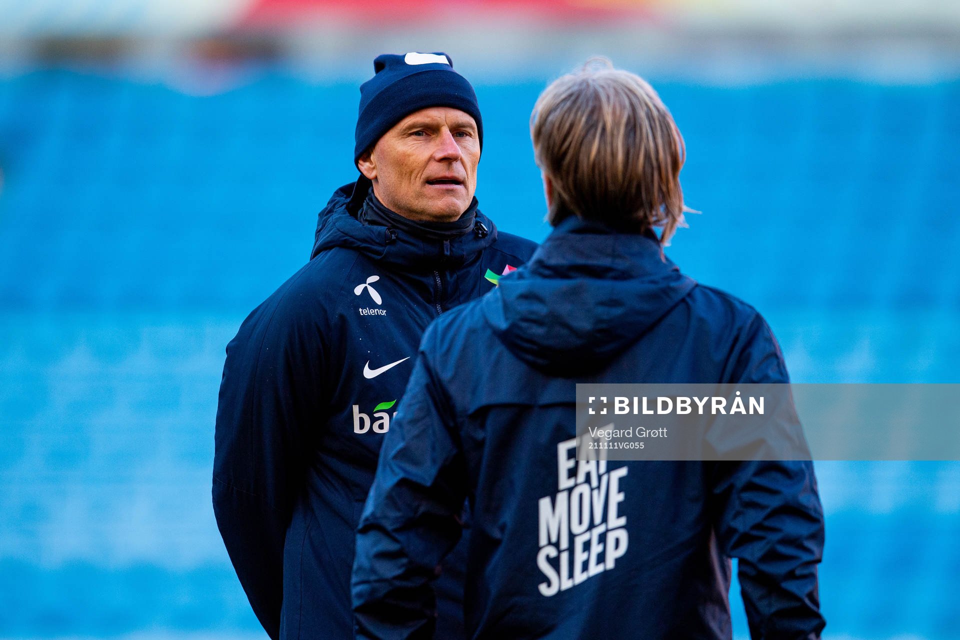 Ståle Solbakken, head coach of the Norwegian national