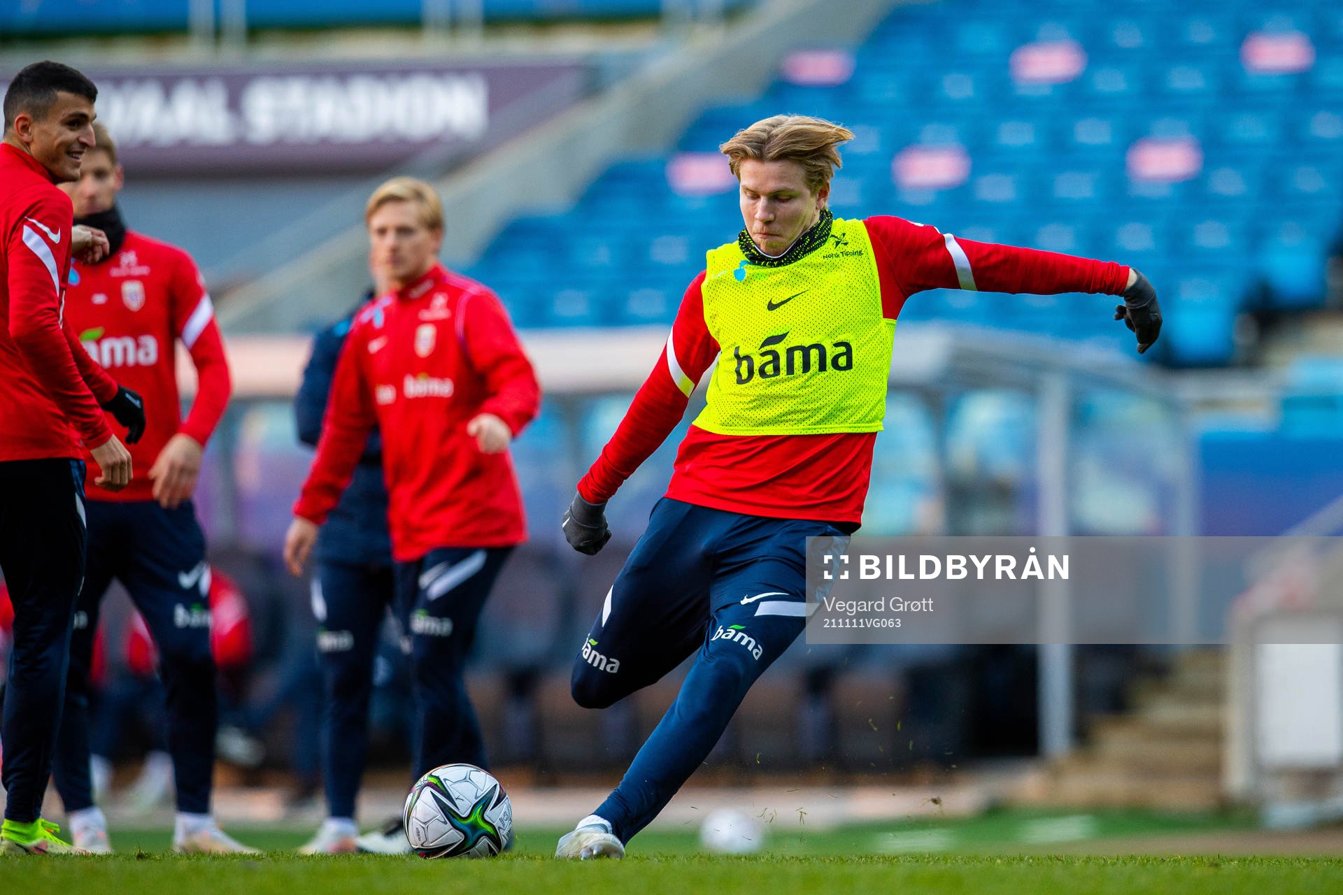 Jens Petter Hauge of the Norwegian national football team