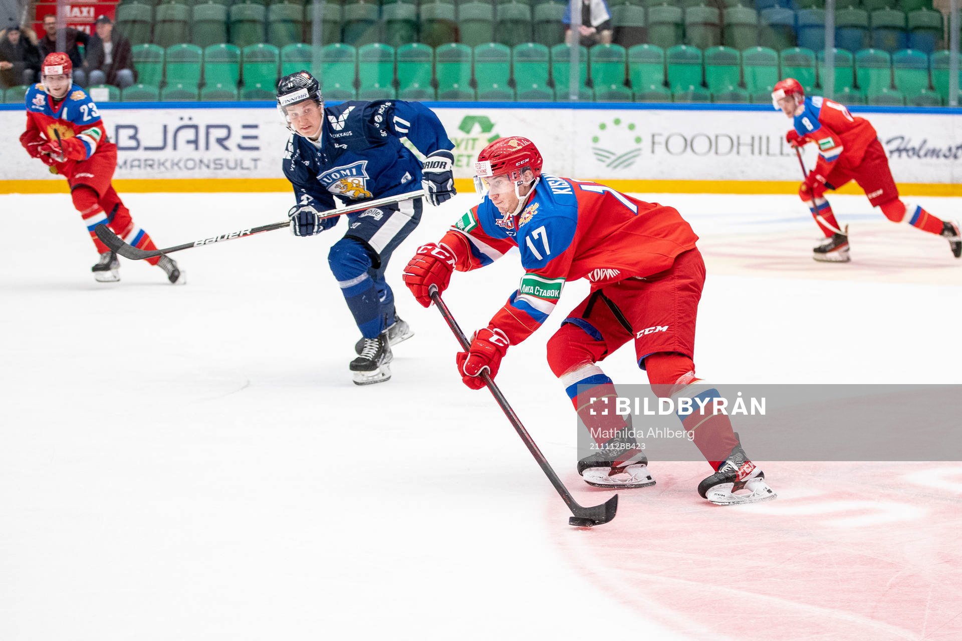 Oliver Kapanen of Finland and Alexander Kiskaov of Russia