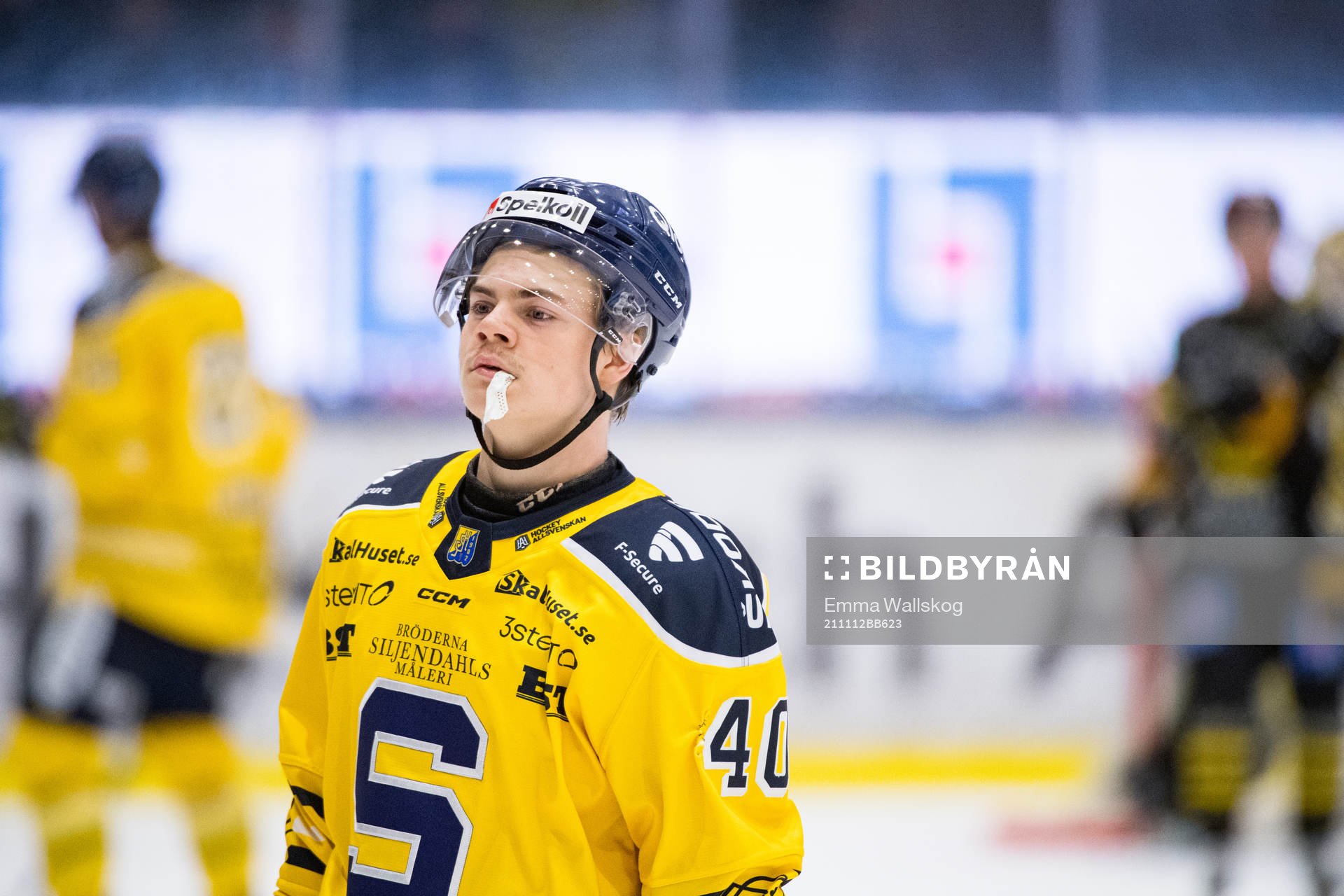 Södertäljes Hampus Sjölund deppar