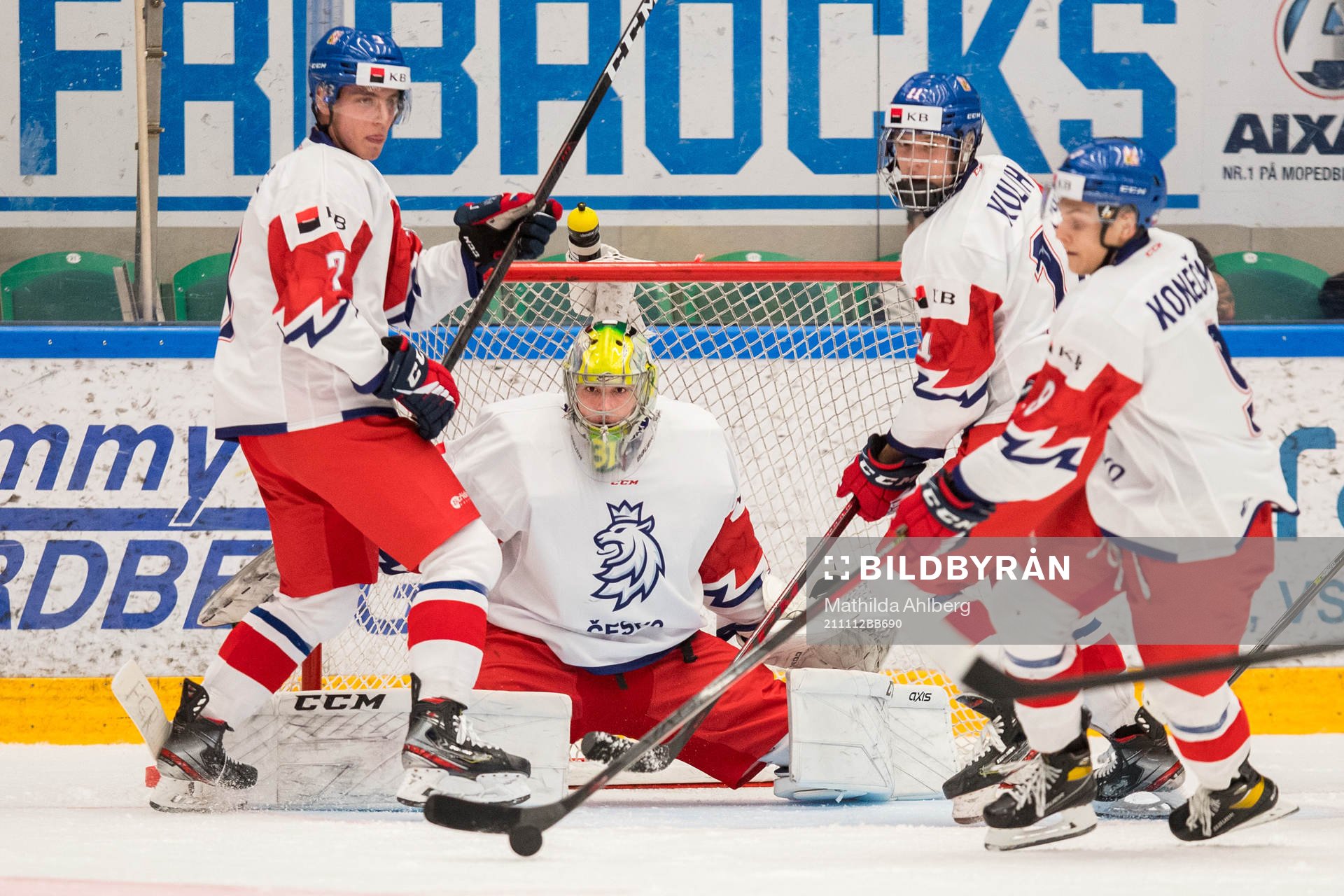 Goalkeeper Jakub Malek of Czech Republic