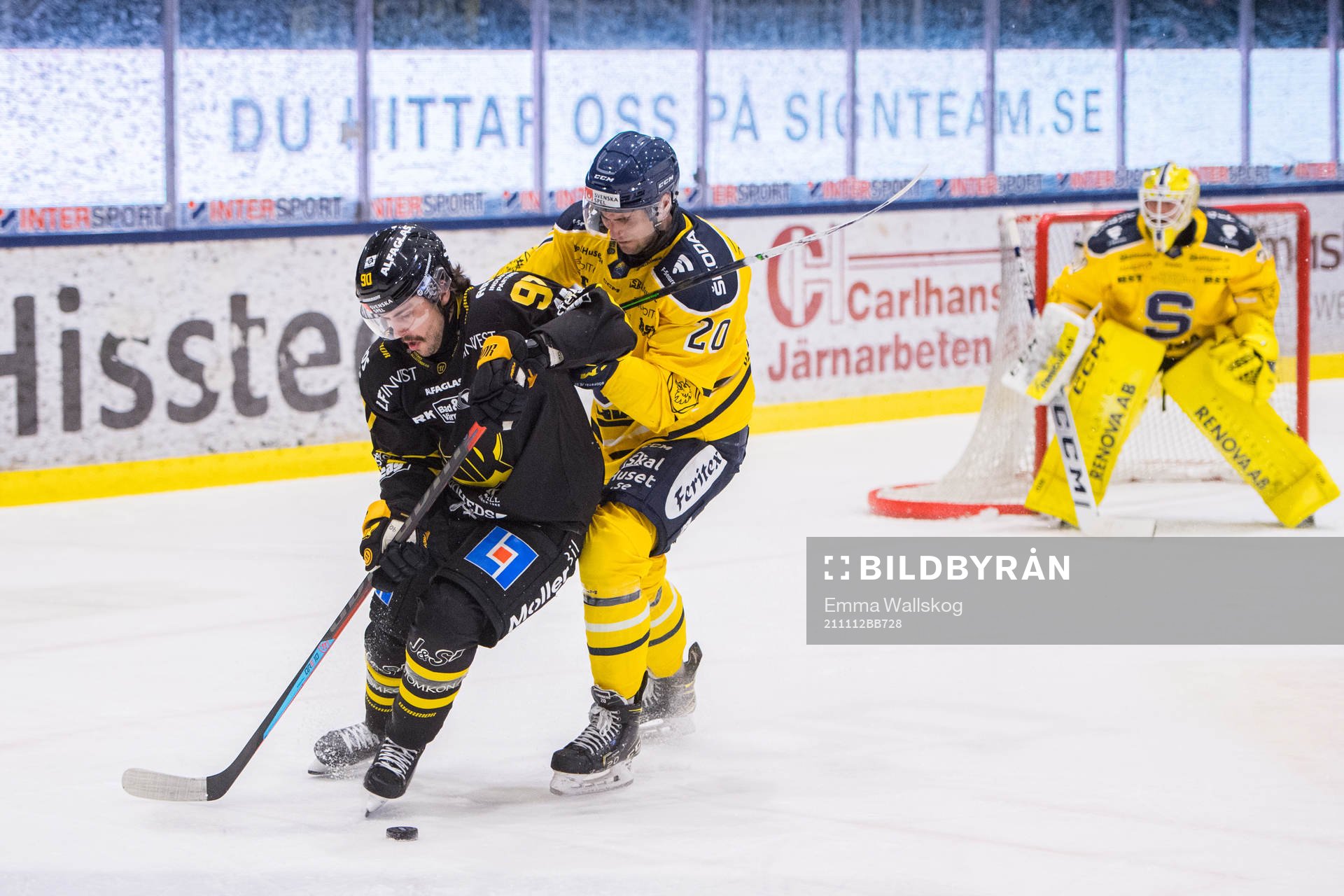 Västerås Alexandre Lavoie och Södertäljes Tobias