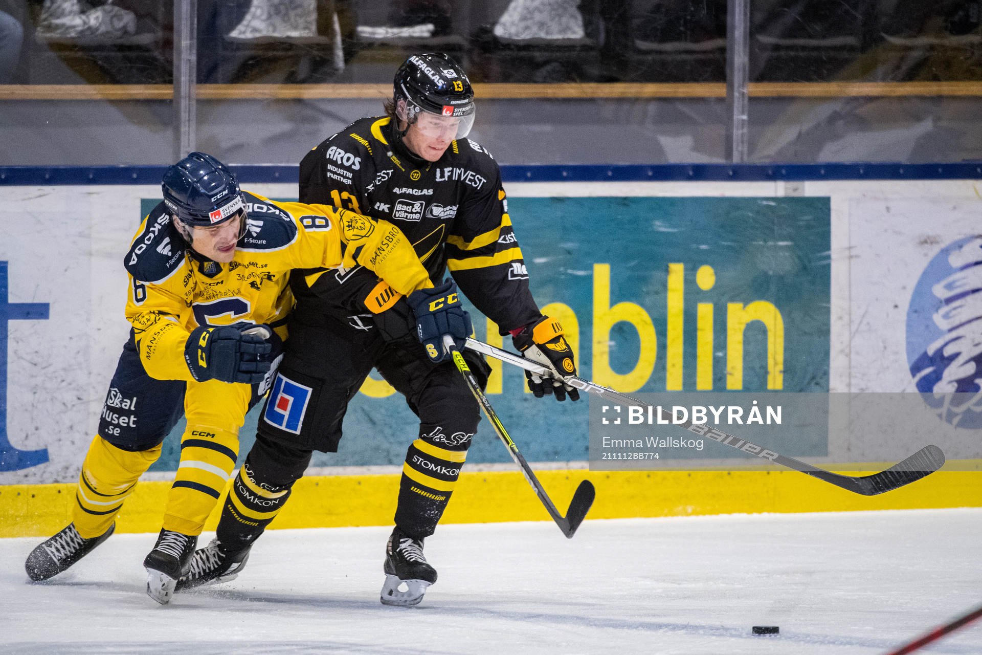 Södertäljes Alexander Anderberg och Västerås Mikael