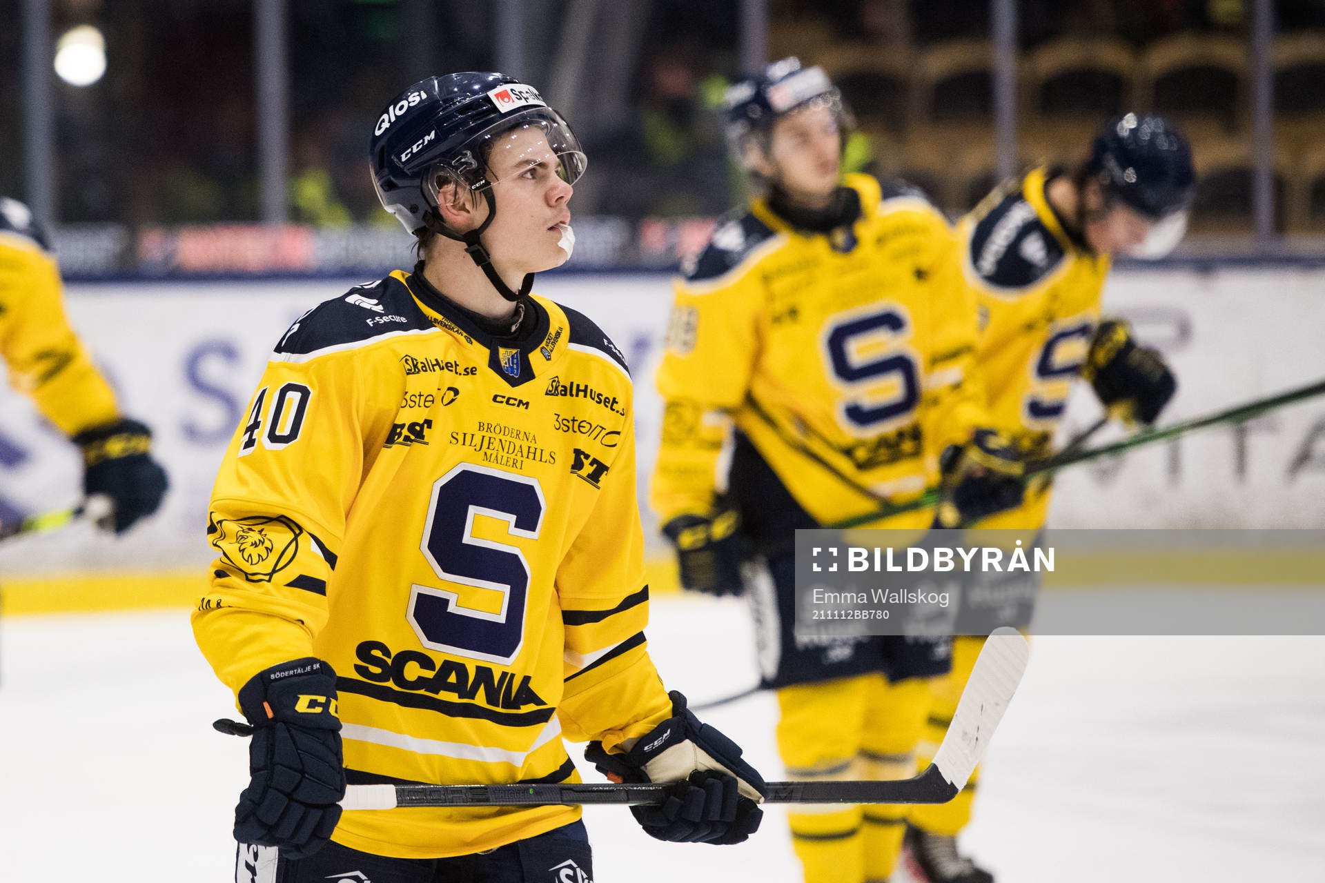 Södertäljes Hampus Sjölund deppar