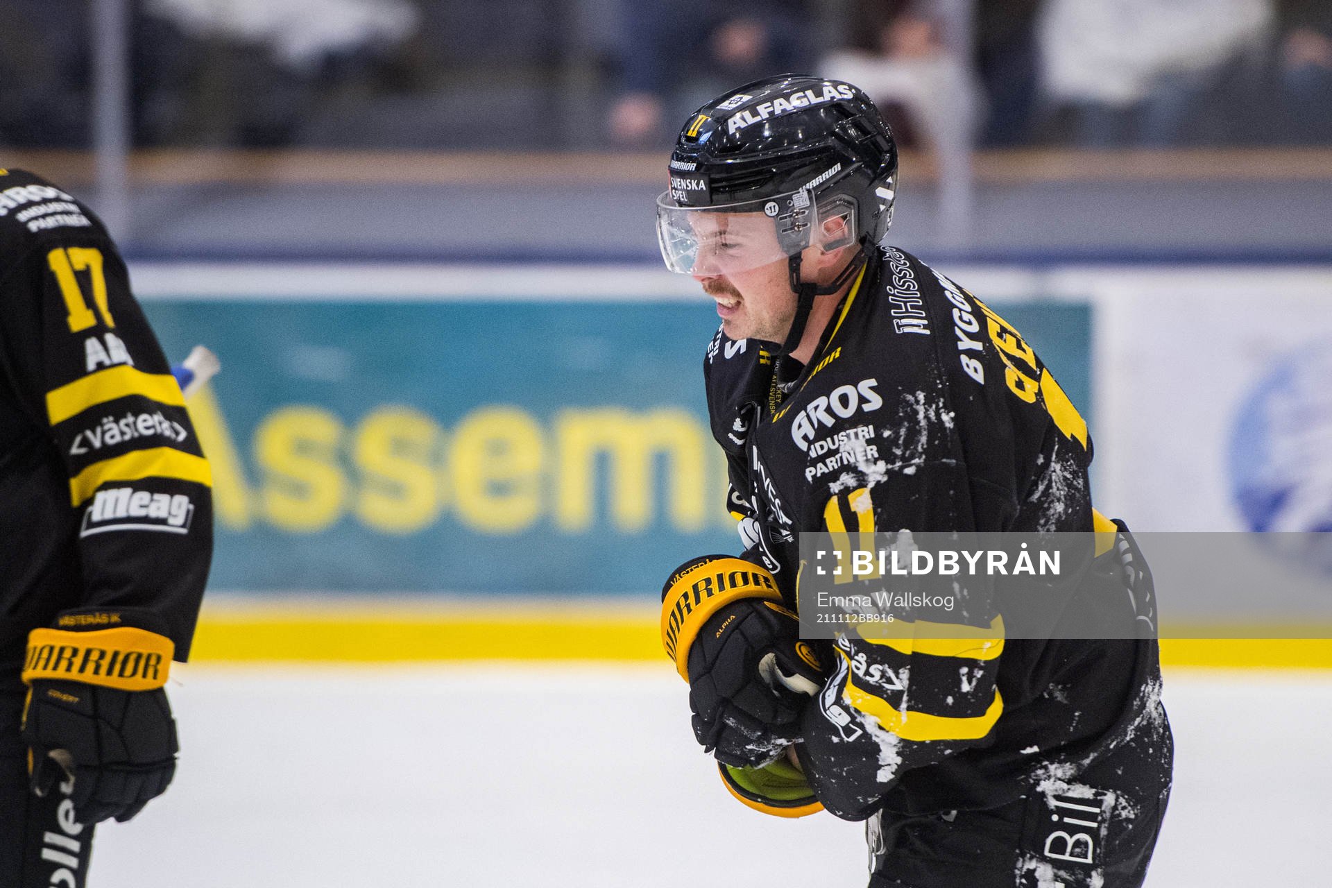 Västerås Anton Svensson har ont