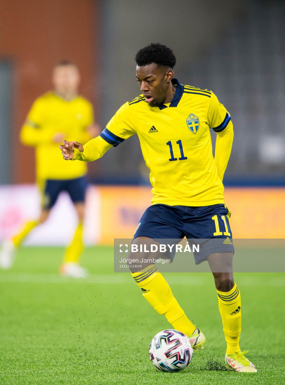 Anthony Elanga of Sweden