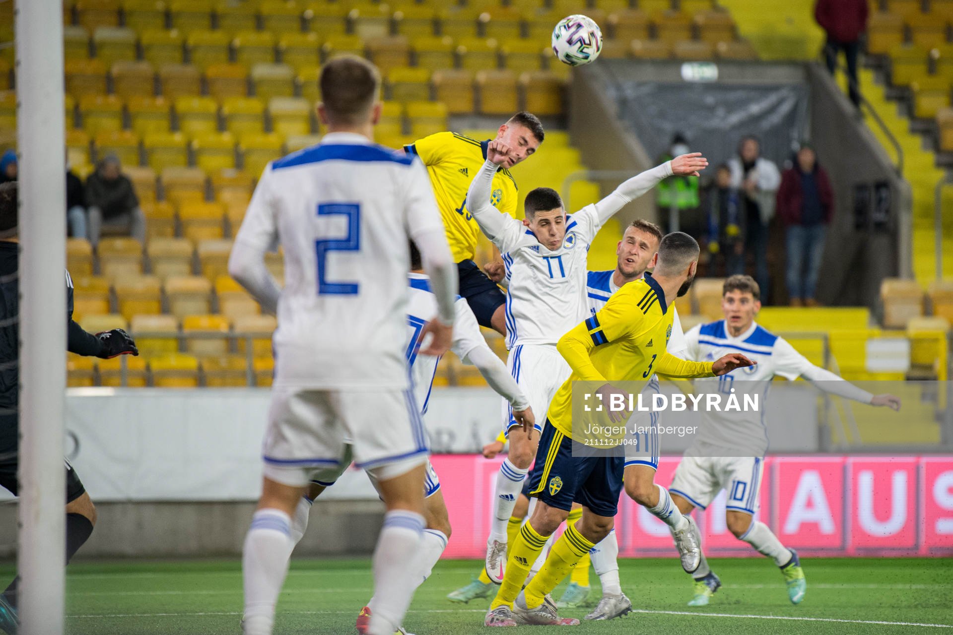 Tim Prica of Sweden and David Colic of Bosnia-Herzegovina