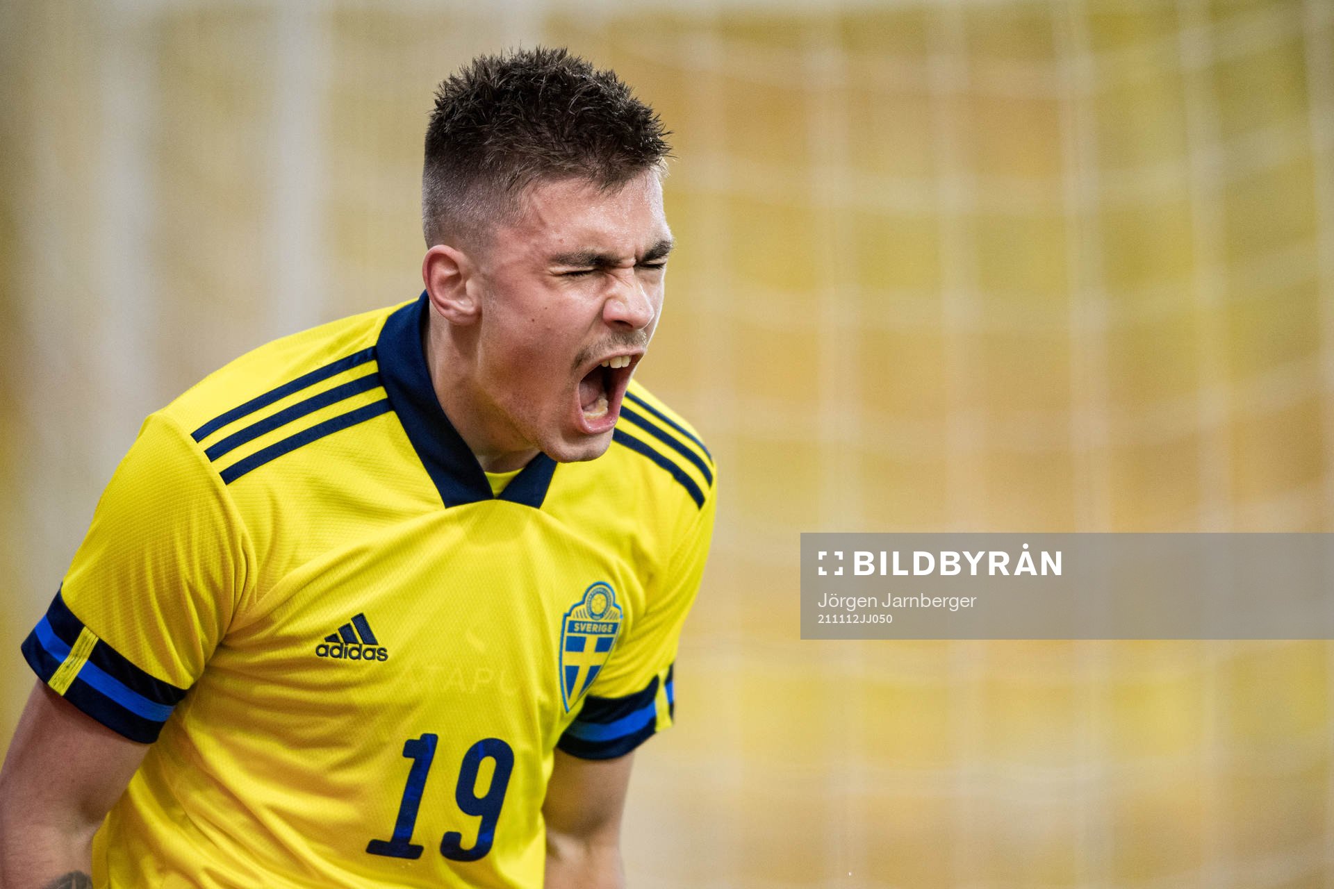 Tim Prica of Sweden reacts