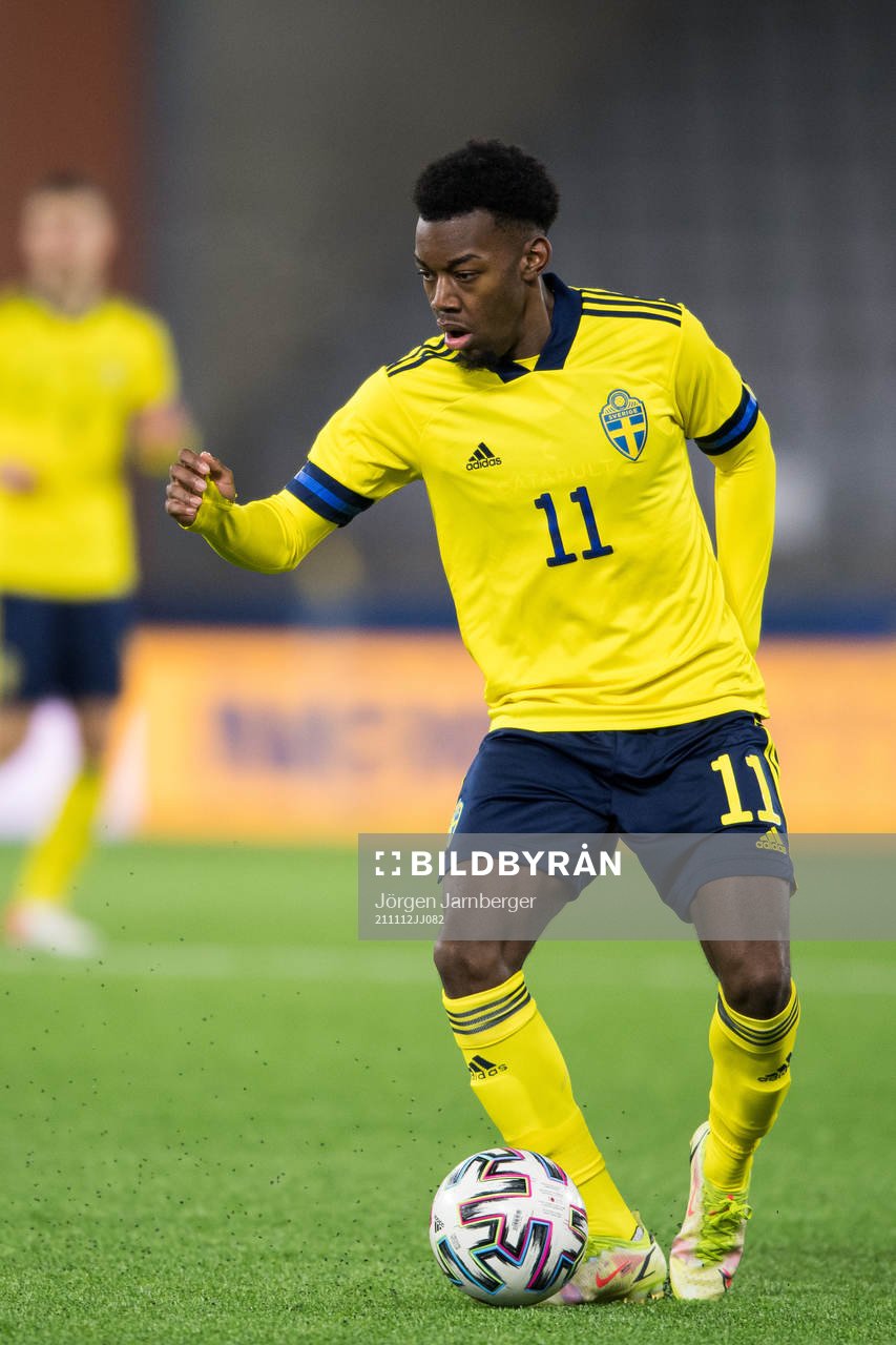Anthony Elanga of Sweden