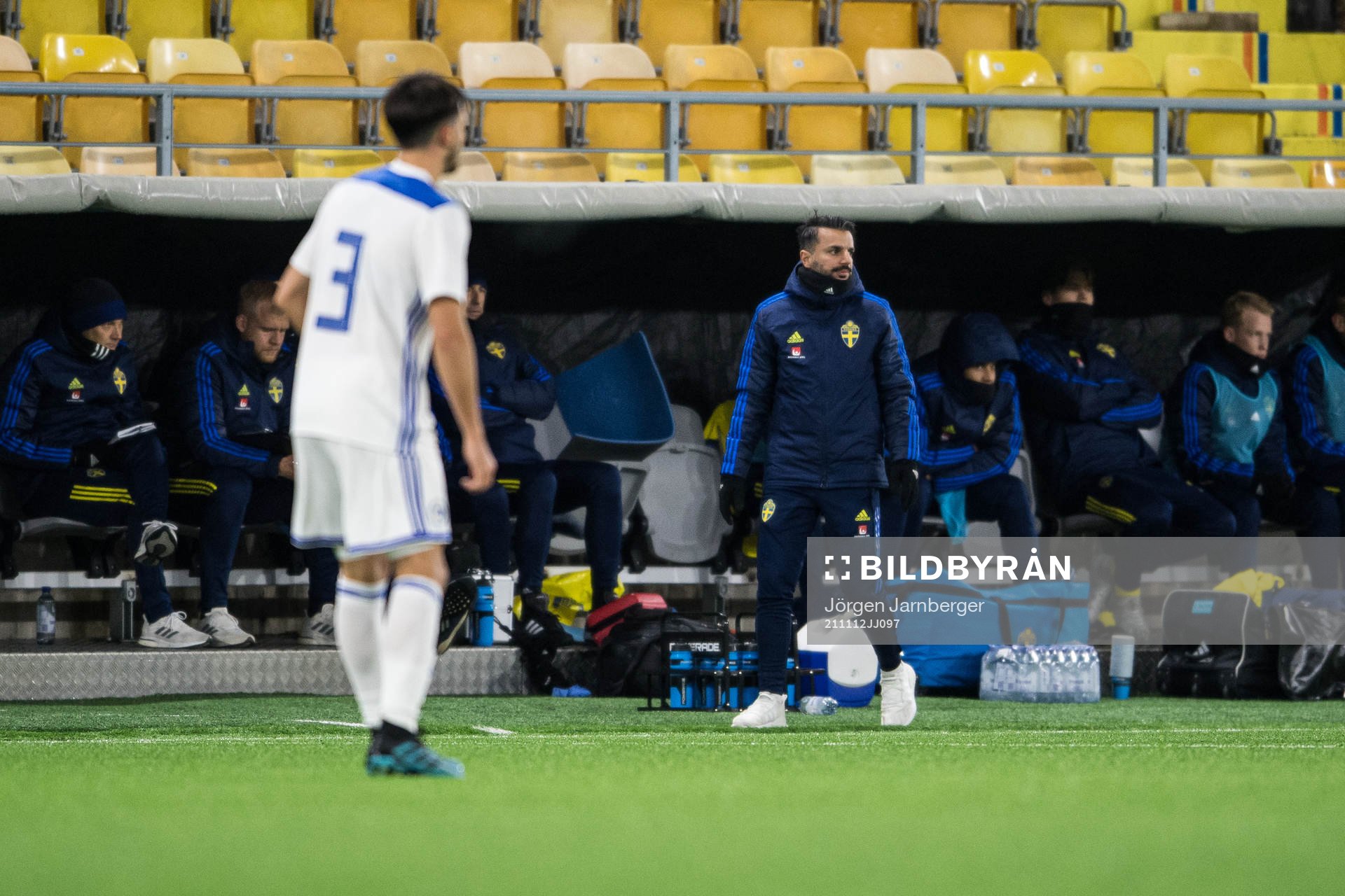 Head coach Poya Asbaghi of Sweden