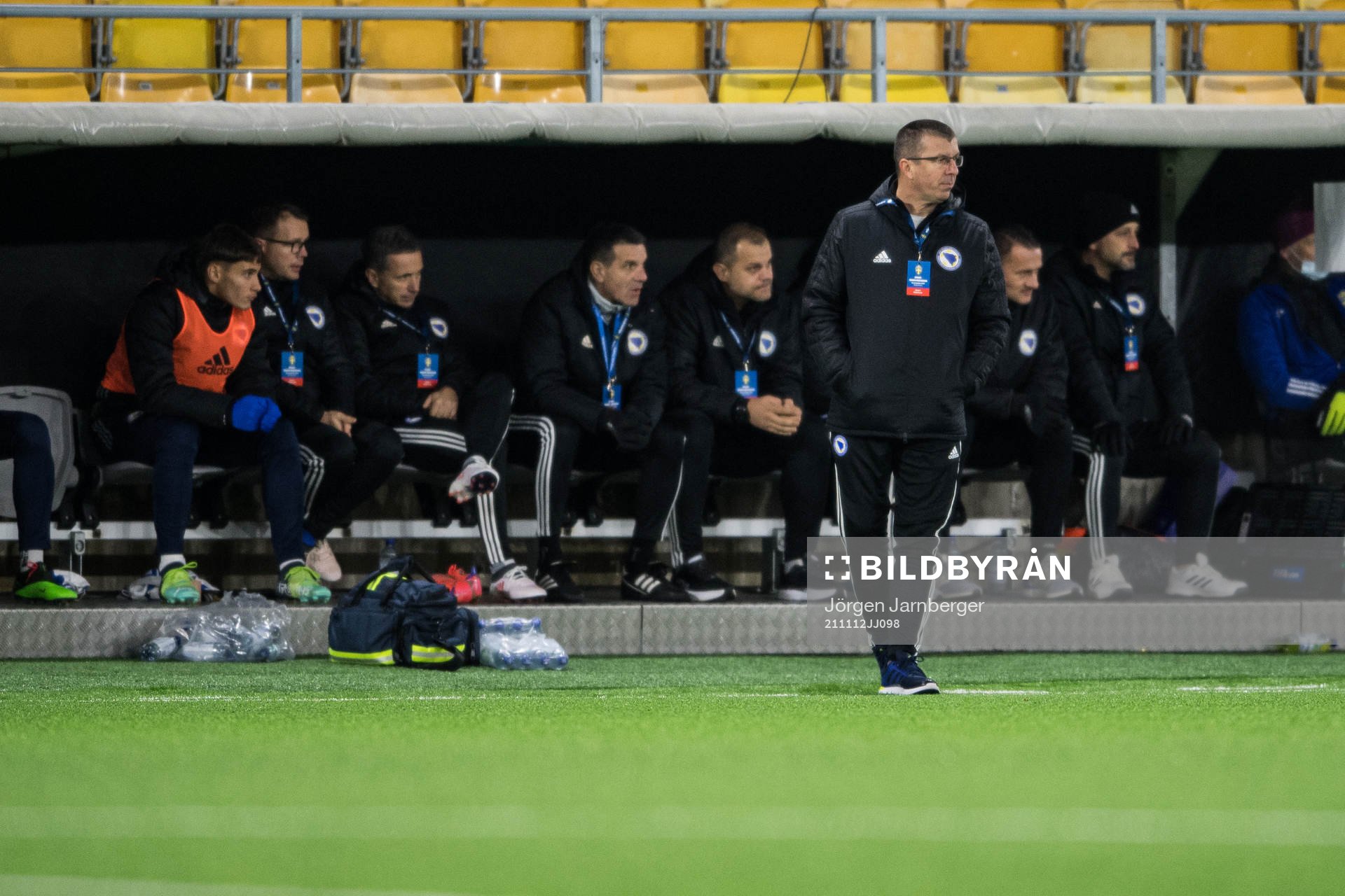Head coach Slobodan Starcevic of Bosnia-Herzegovina