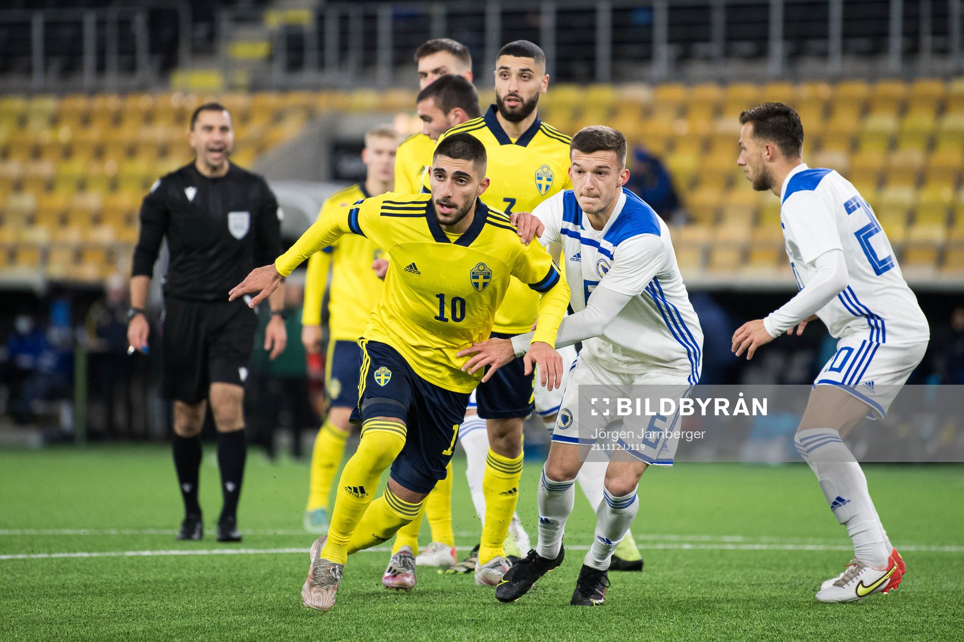 Rami Al Hajj of Sweden and Zvonimir Petrovic of