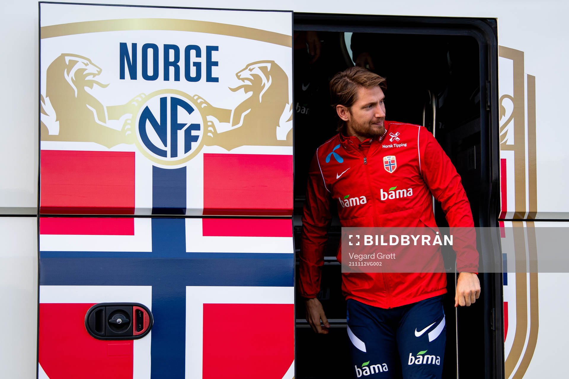 Stefan Strandberg of the Norwegian national football team