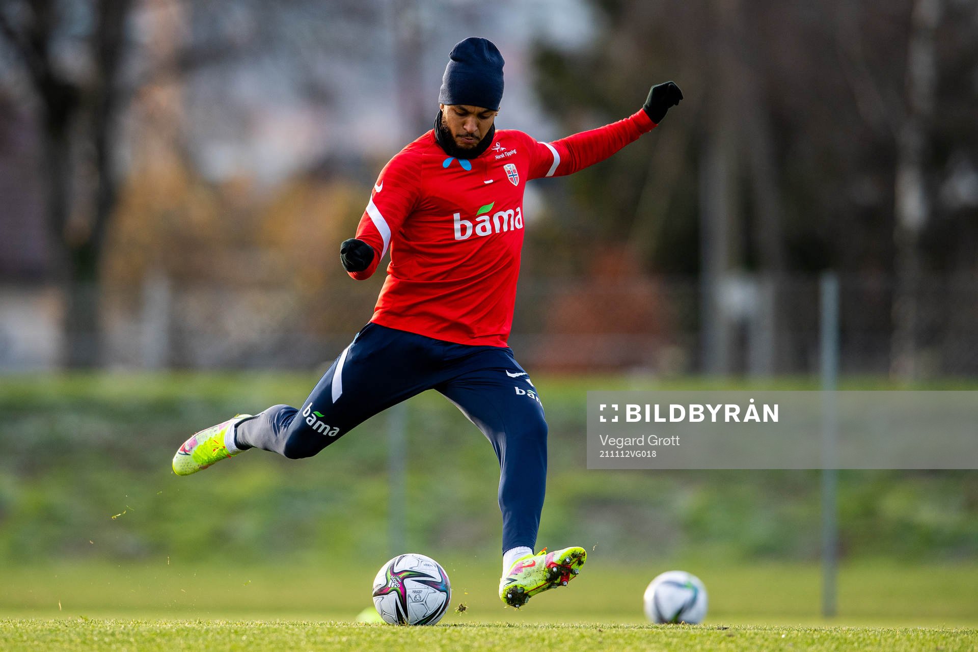 Joshua King of the Norwegian national football team