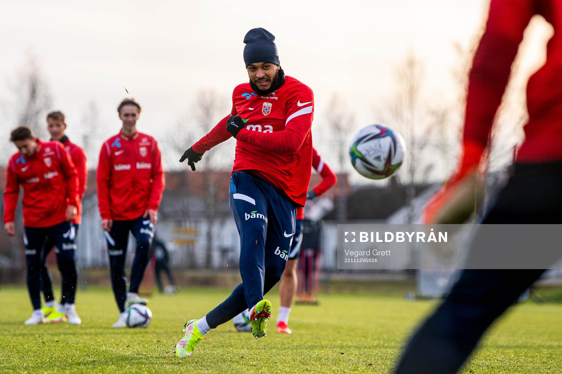 Joshua King of the Norwegian national football team
