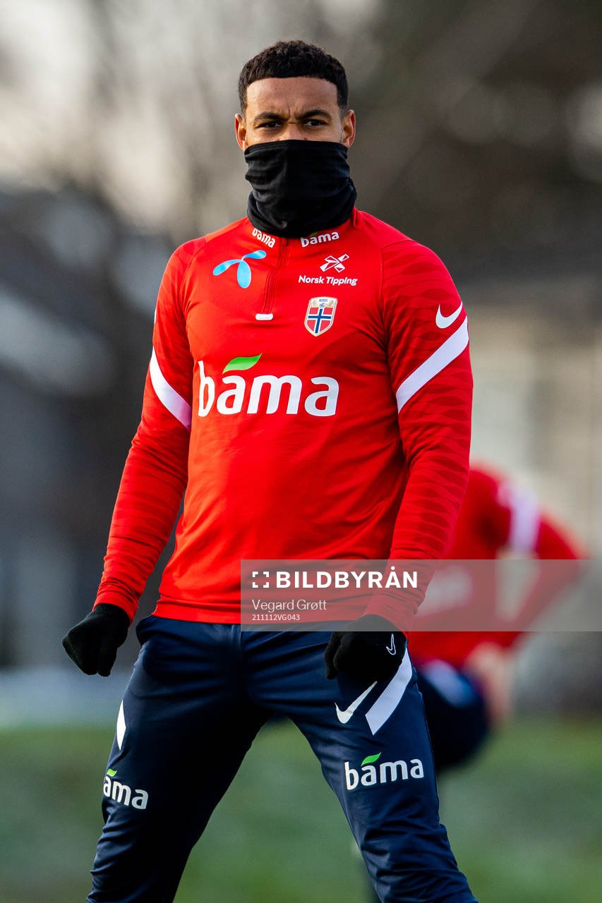 Joshua King of the Norwegian national football team