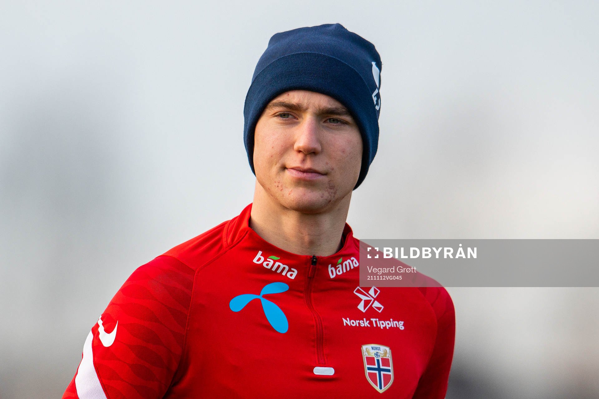 Kristian Thorstvedt of the Norwegian national football team