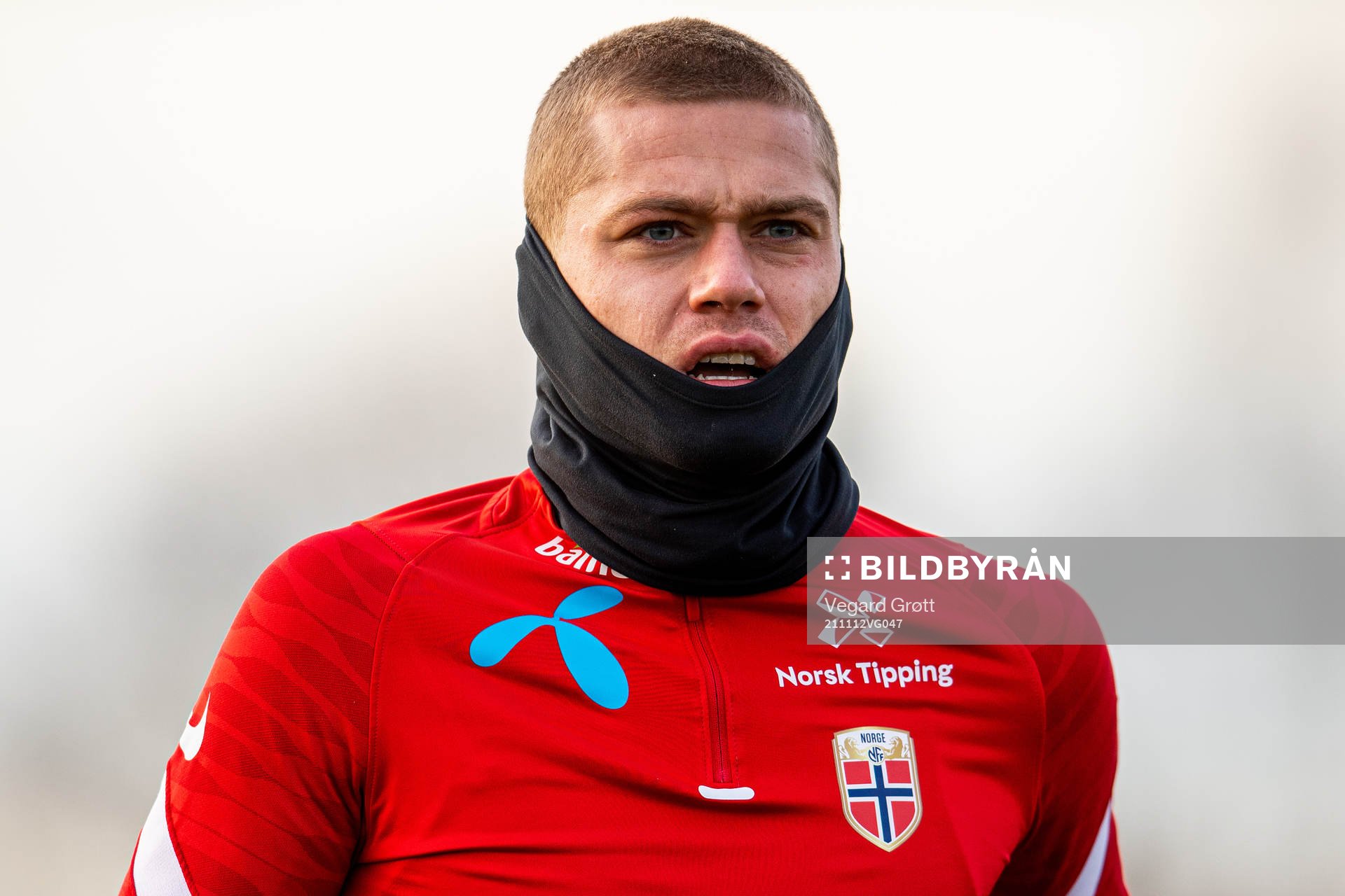 Julian Ryerson of the Norwegian national football team