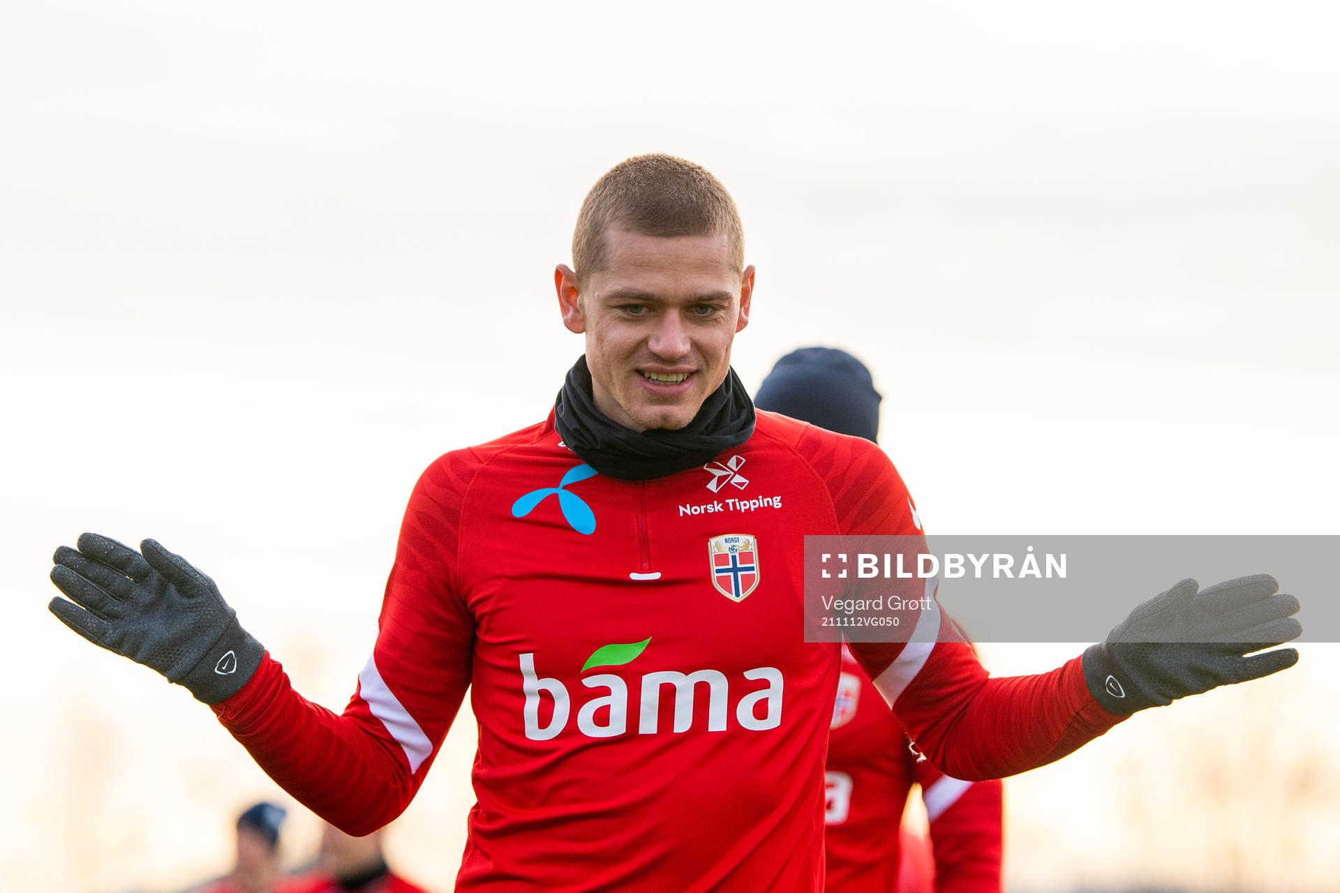 Julian Ryerson of the Norwegian national football team