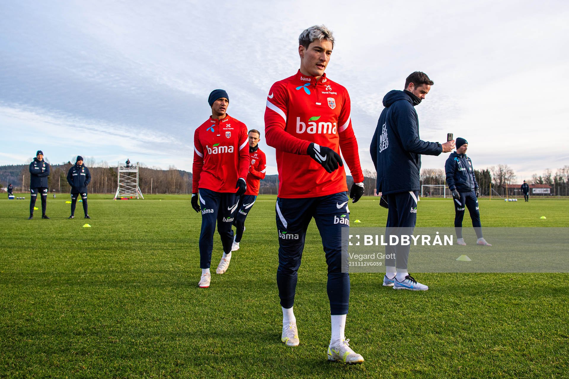 Mathias Normann of the Norwegian national football team