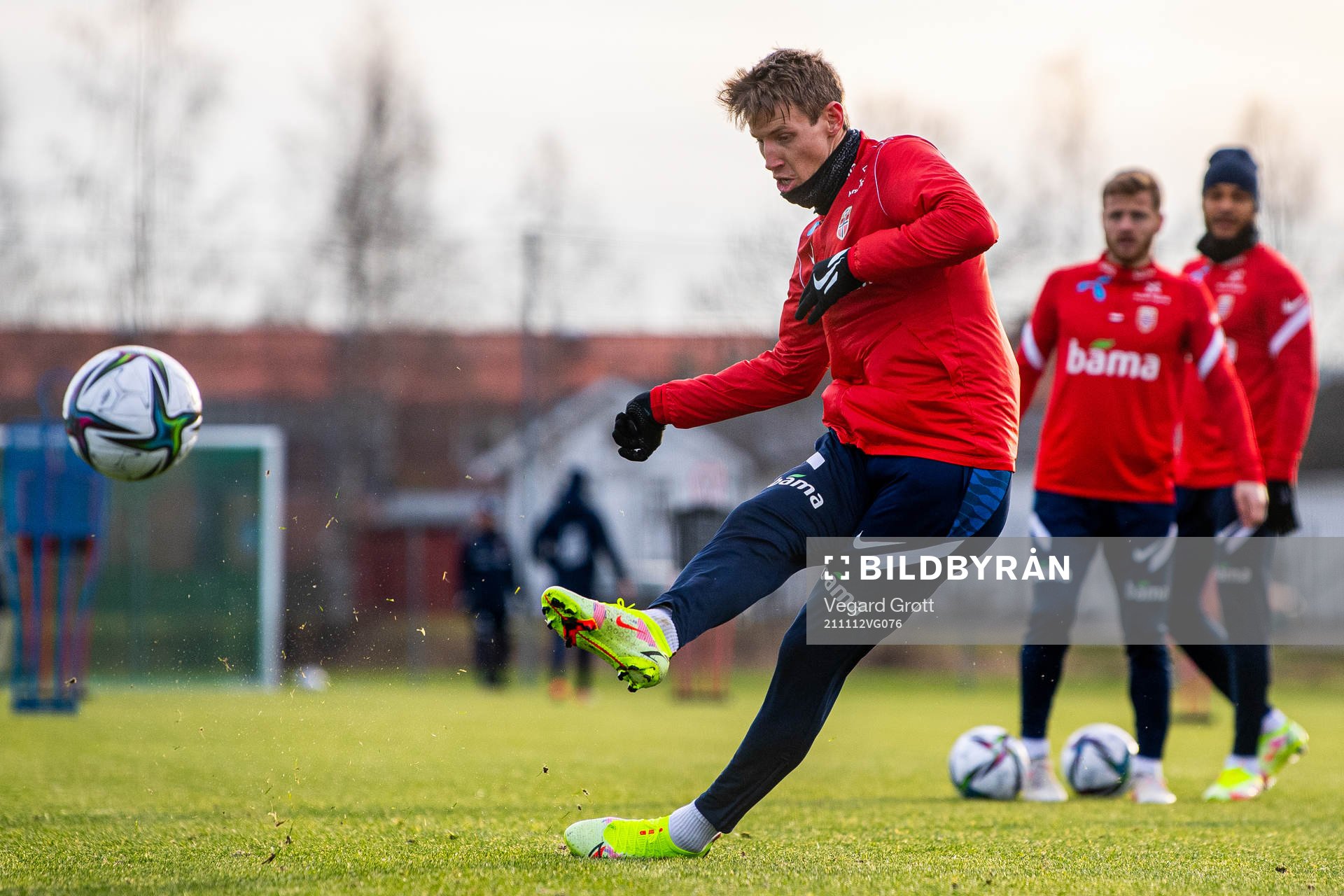 Thomas Lehne Olsen of the Norwegian national football team