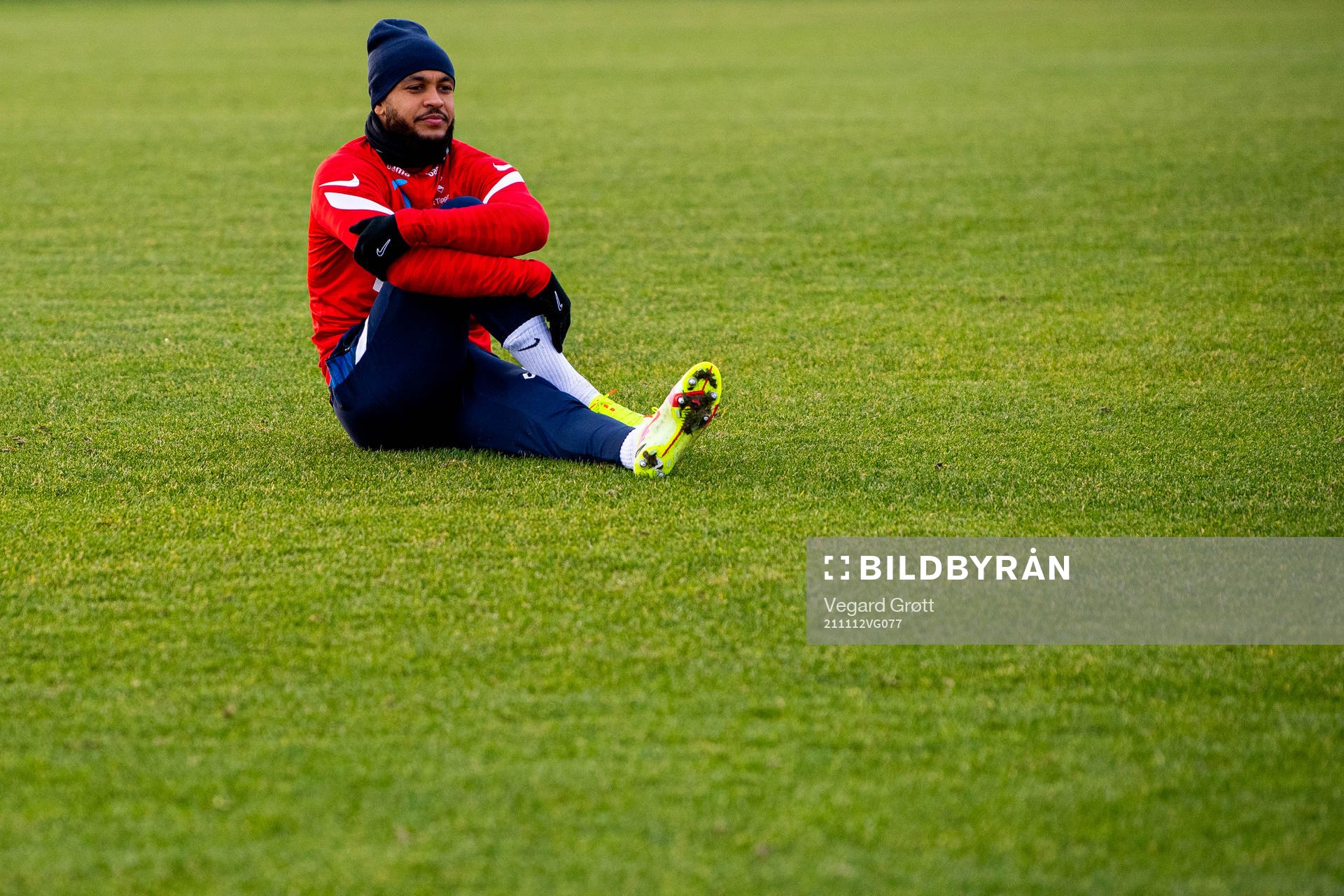 Joshua King of the Norwegian national football team