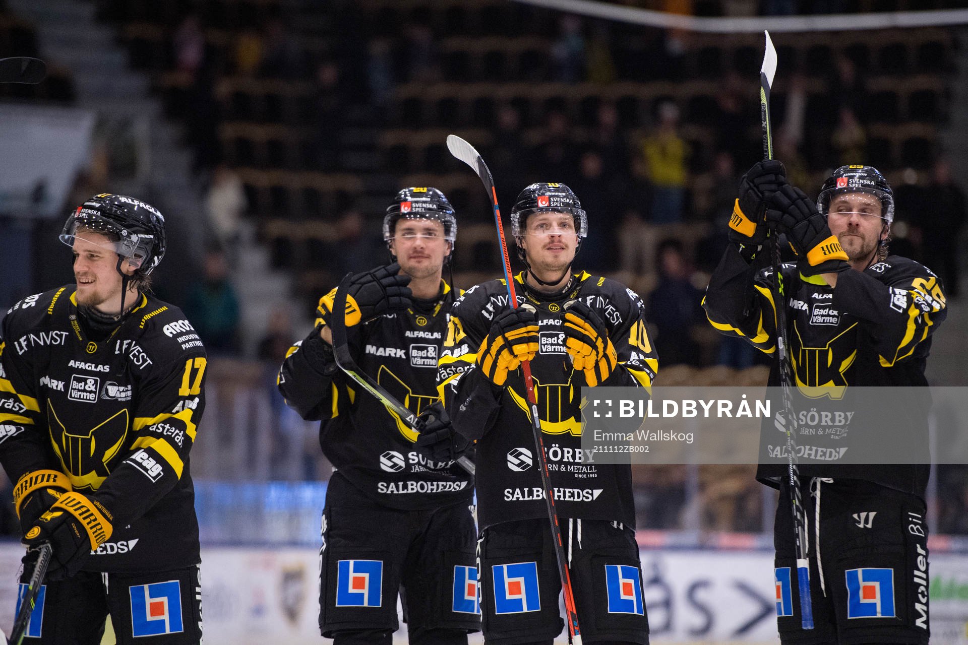 Västerås William Wikman, Mathias From, Jimmie Jansson och