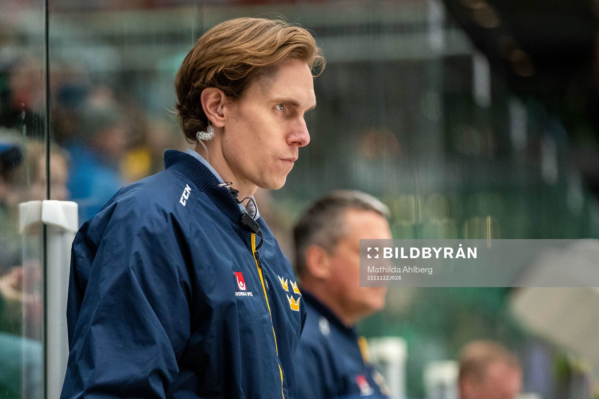 Joel Rönnmark, assistant coach, of Sweden