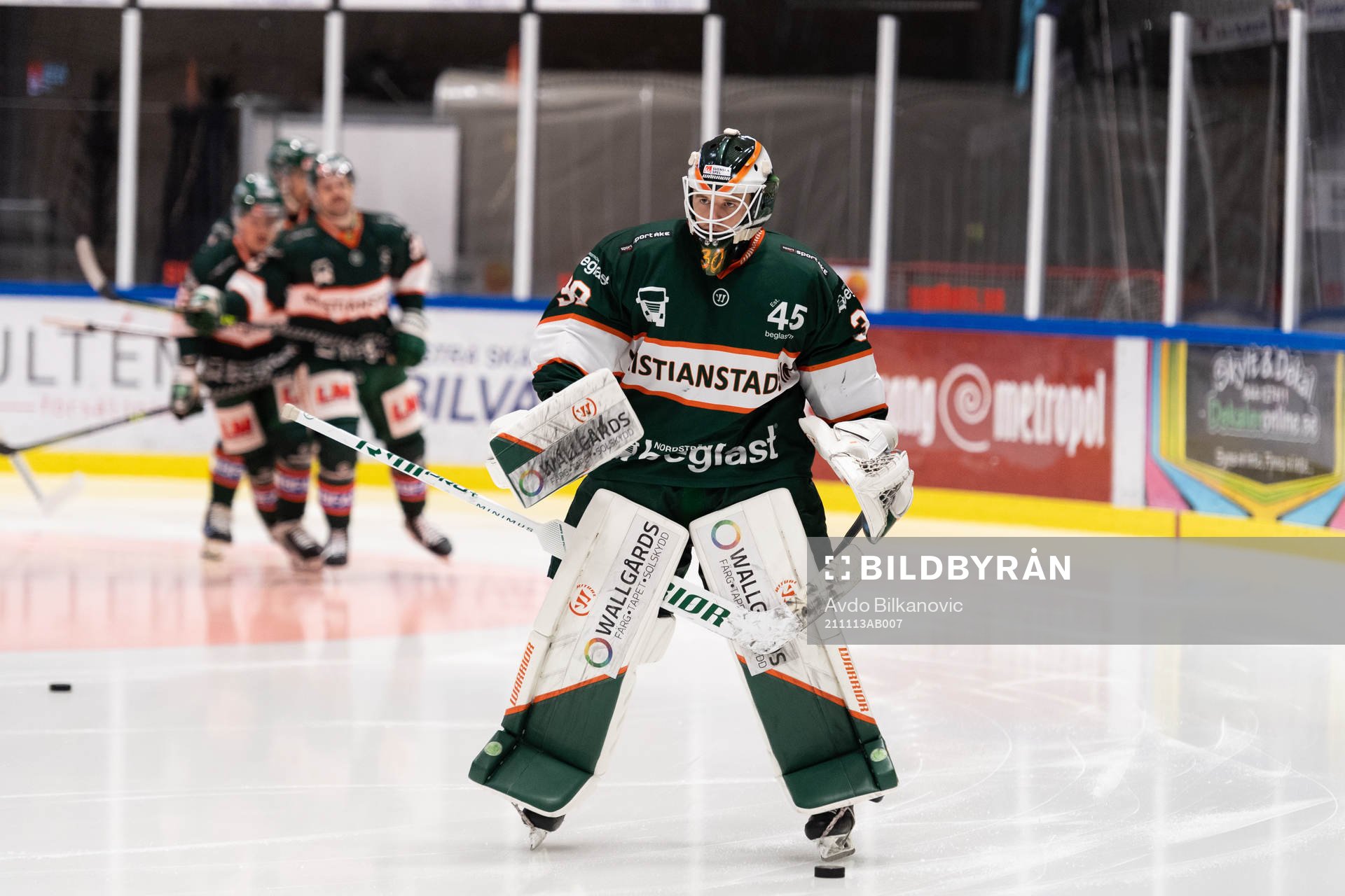 Kristianstads målvakt Olof Lindbom
