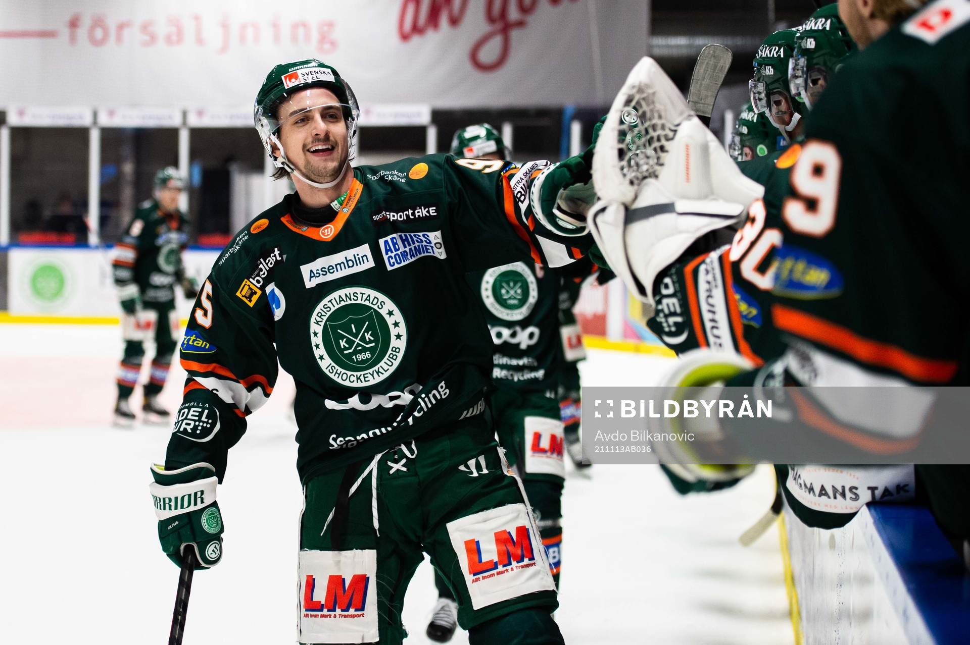 Kristianstads Deven Sideroff jublar
