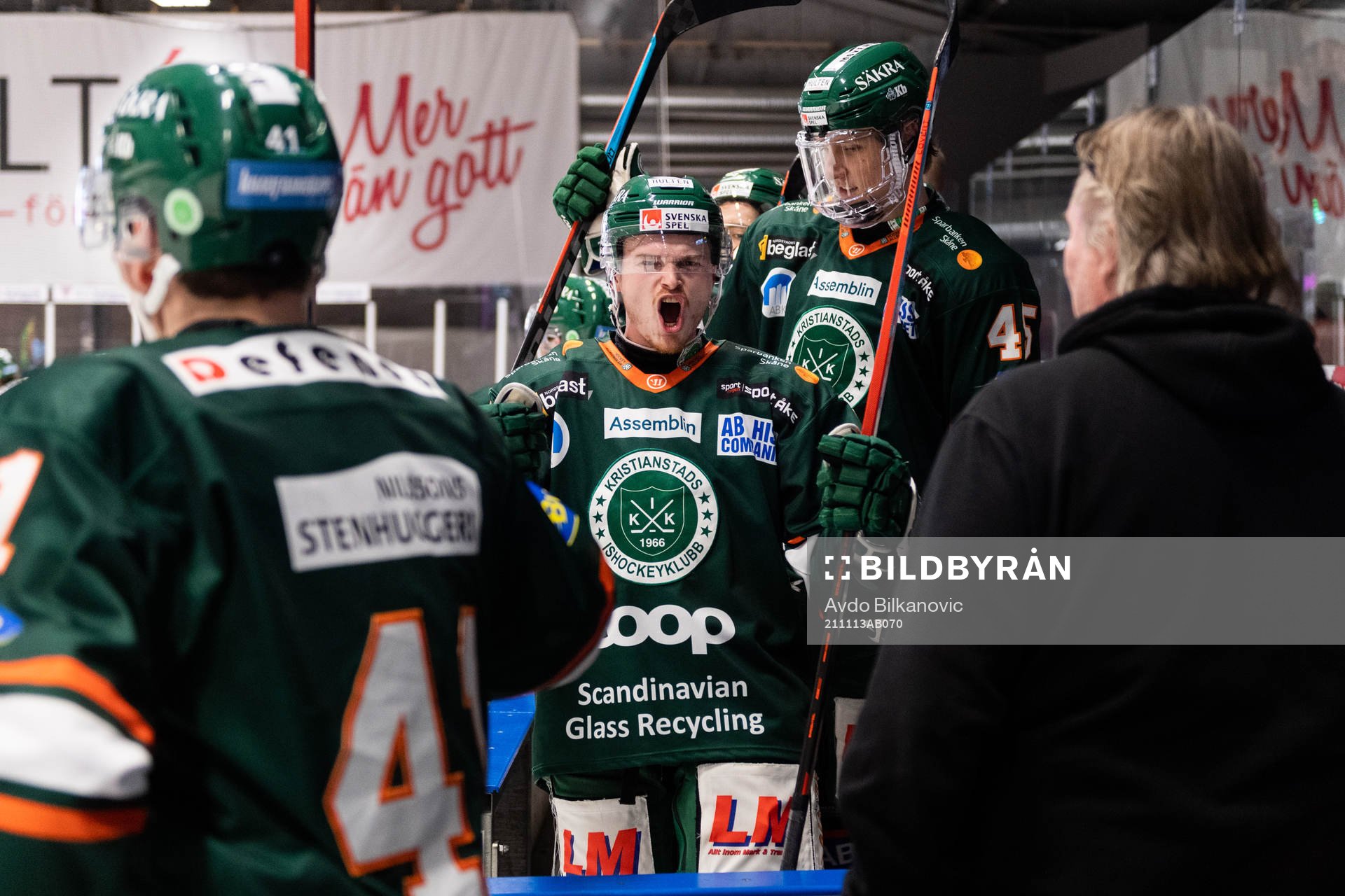 Kristianstads Theo Nordlund  jublar