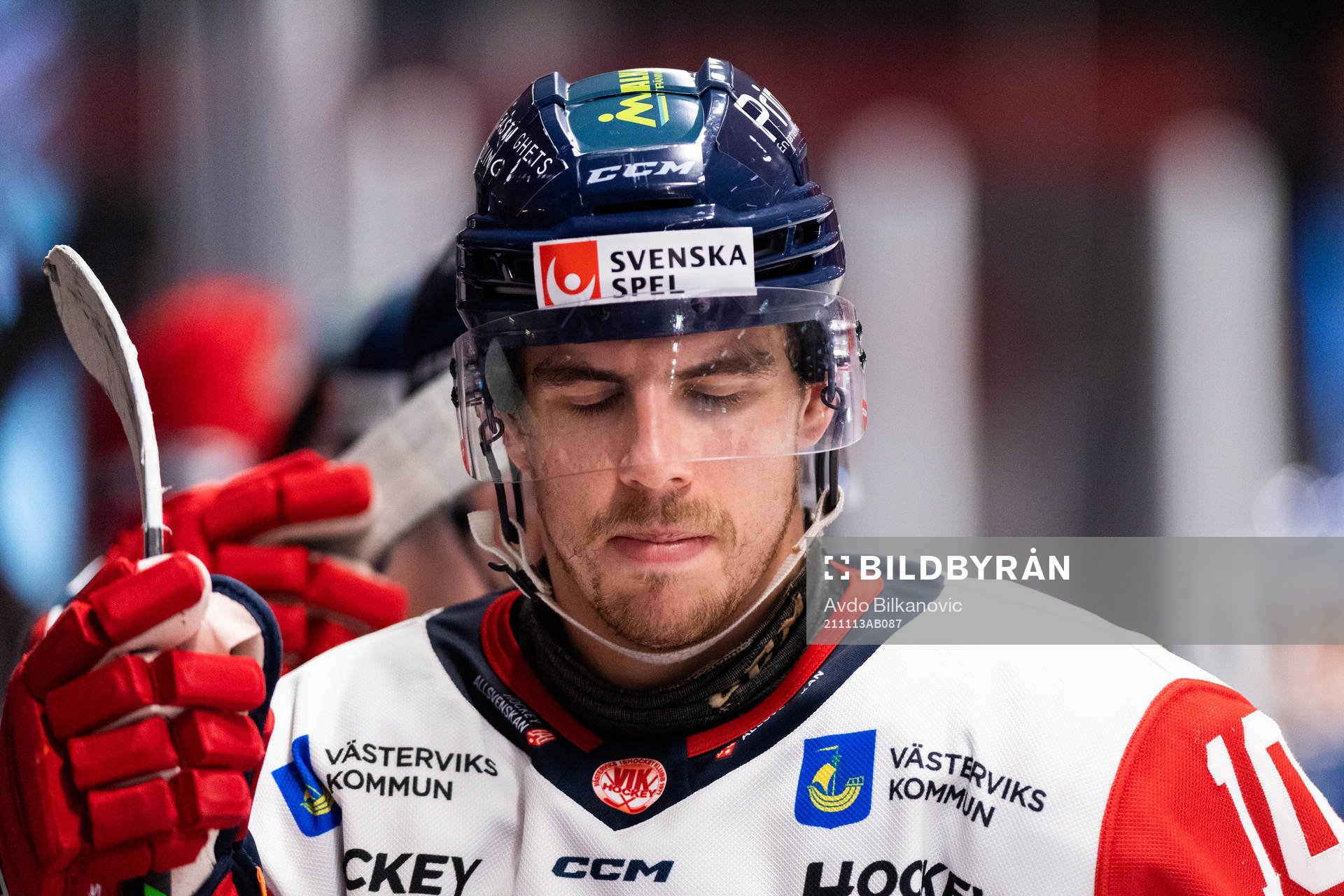 Västerviks Mattias Wigley deppar