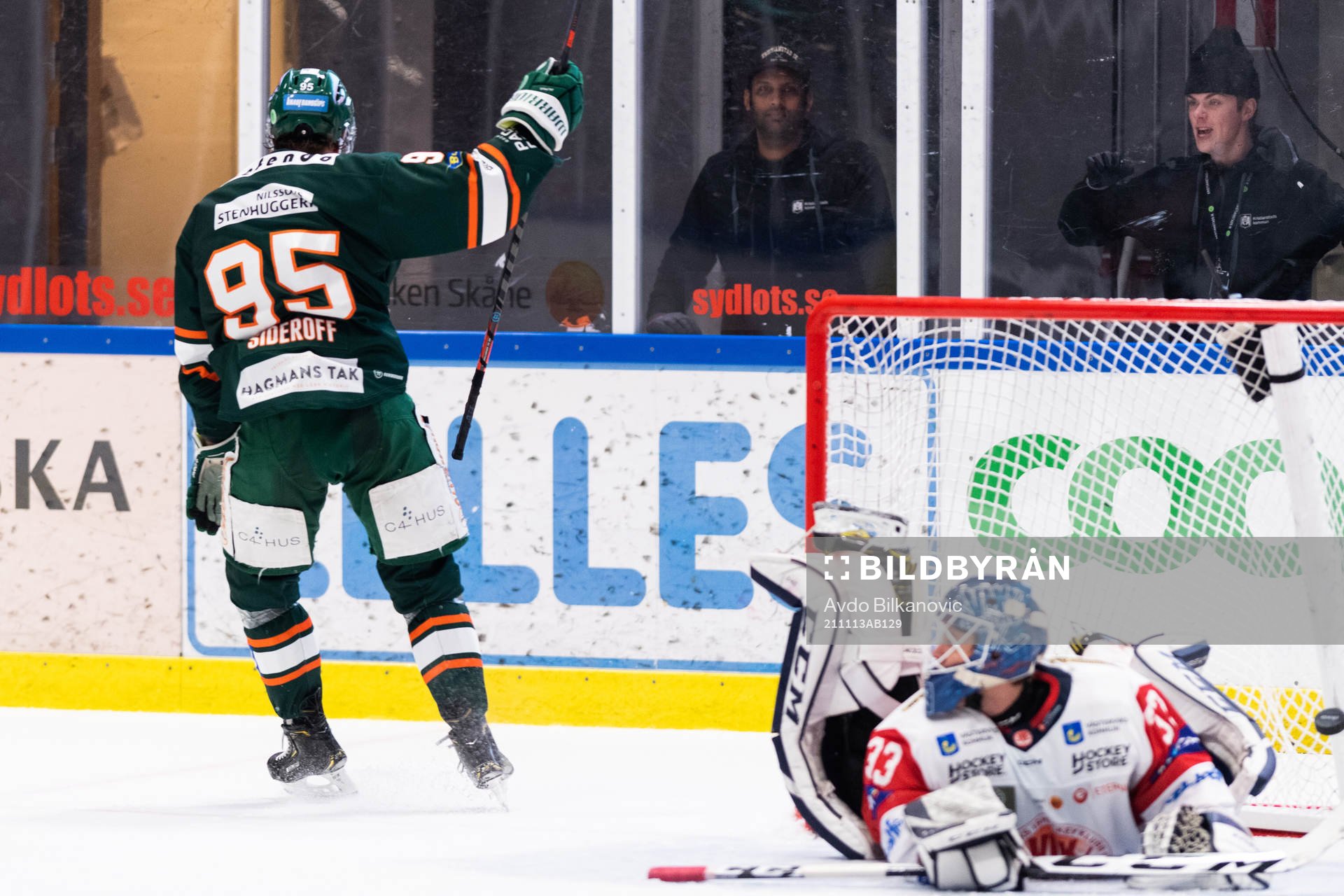 Kristianstads Deven Sideroff jublar