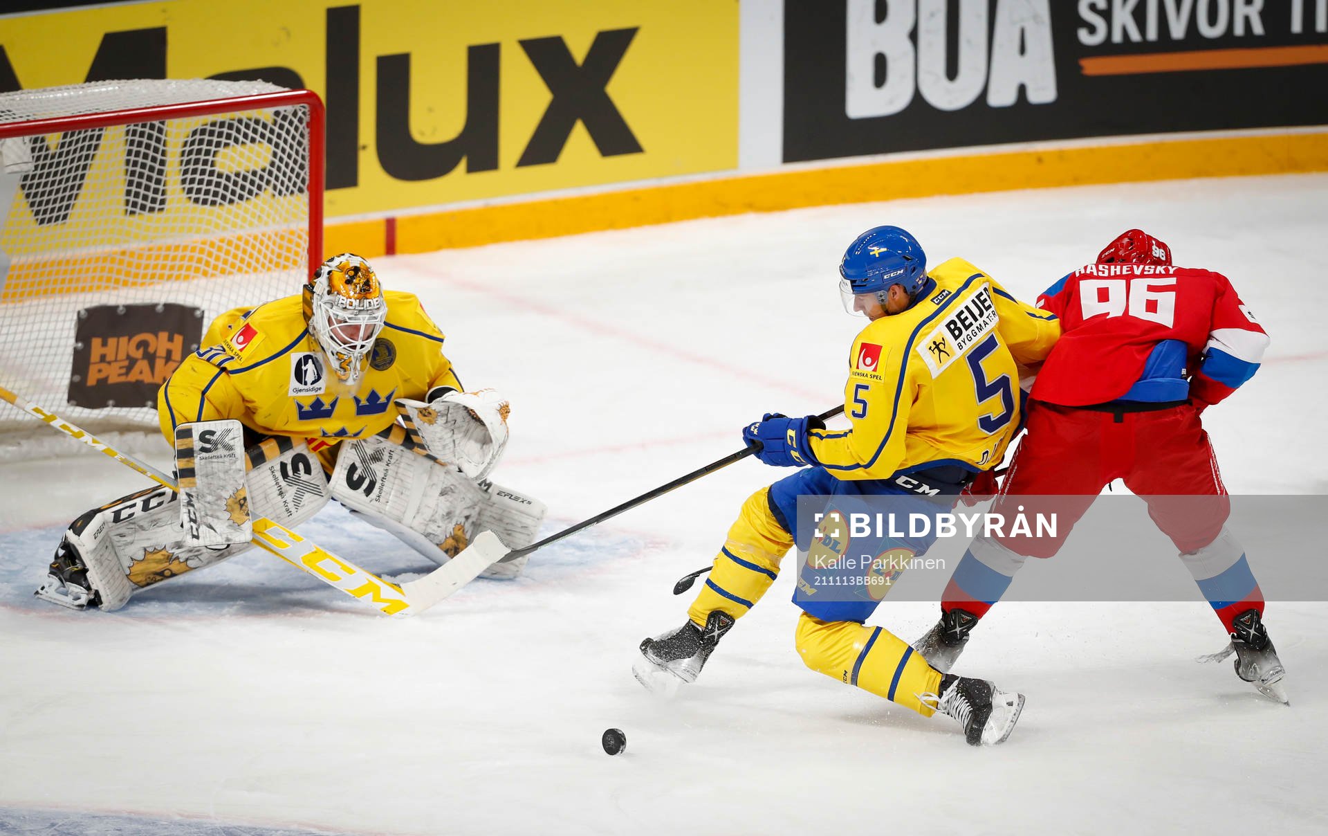 Gustaf Lindvall, Christian Djoos of Sweden and Dmitriy