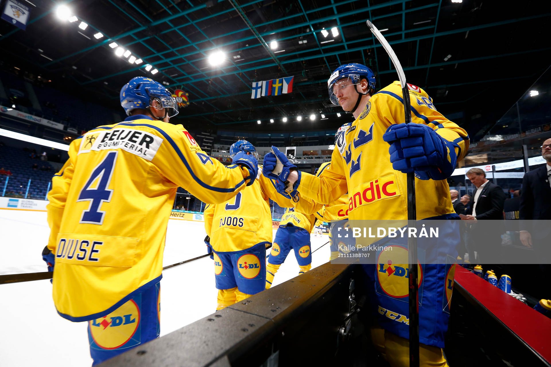 Emil Djuse and Carl Klingberg of Sweden