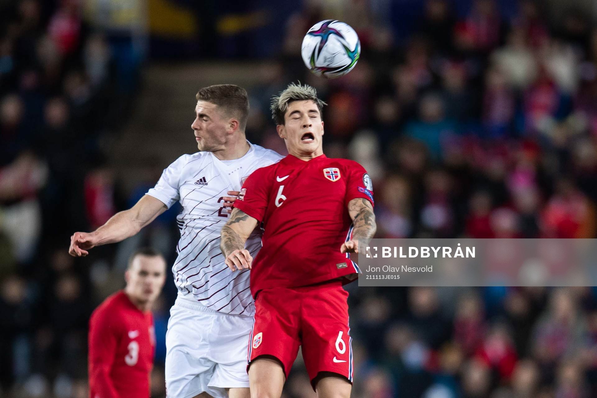 Vladislavs Gutkovskis of Latvia and Mathias Normann of