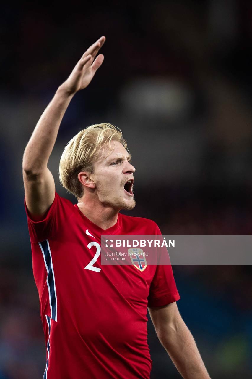 Morten Thorsby of Norway