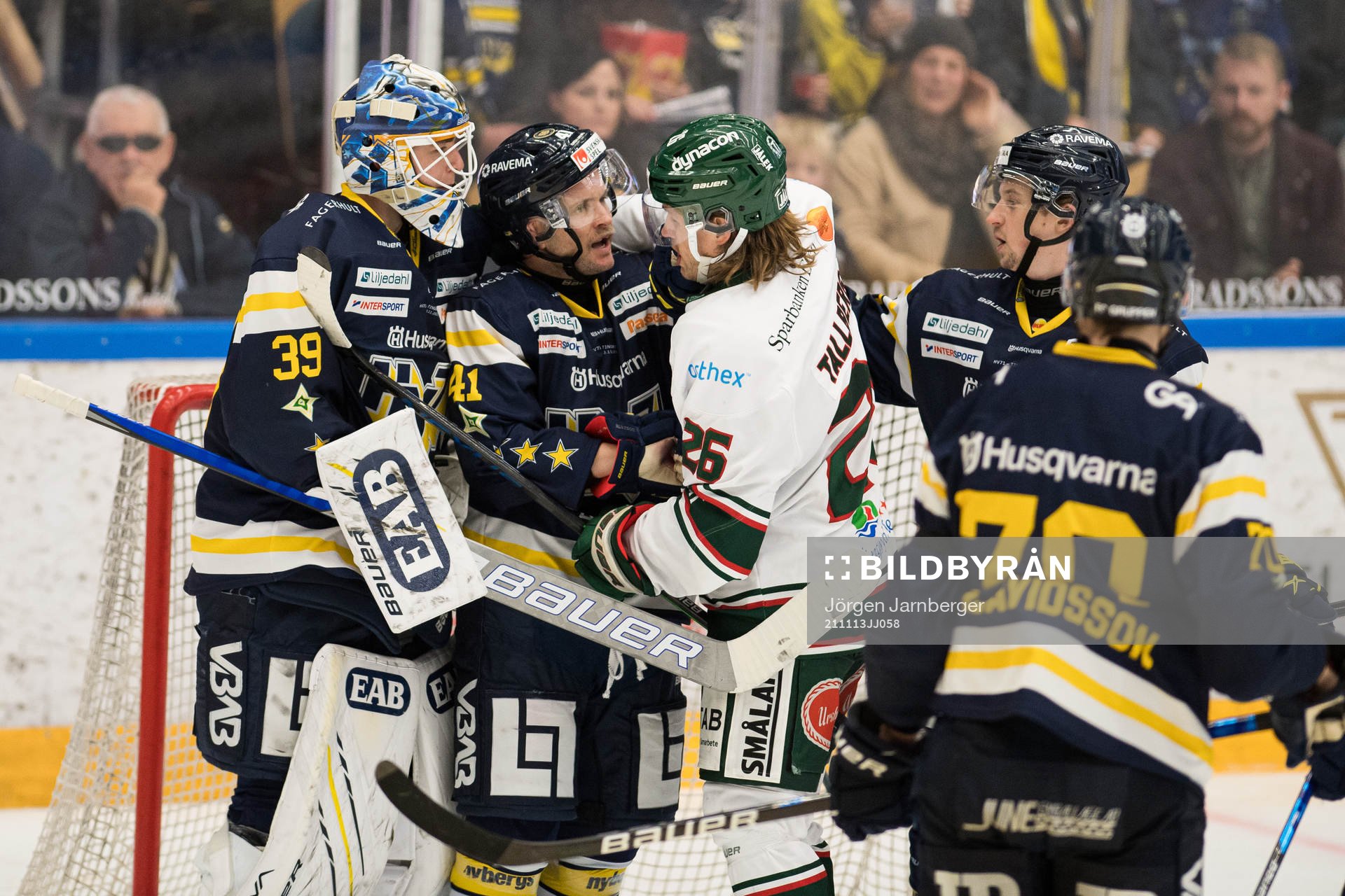 s Chad Billins och Tingsryds Kim Tallberg