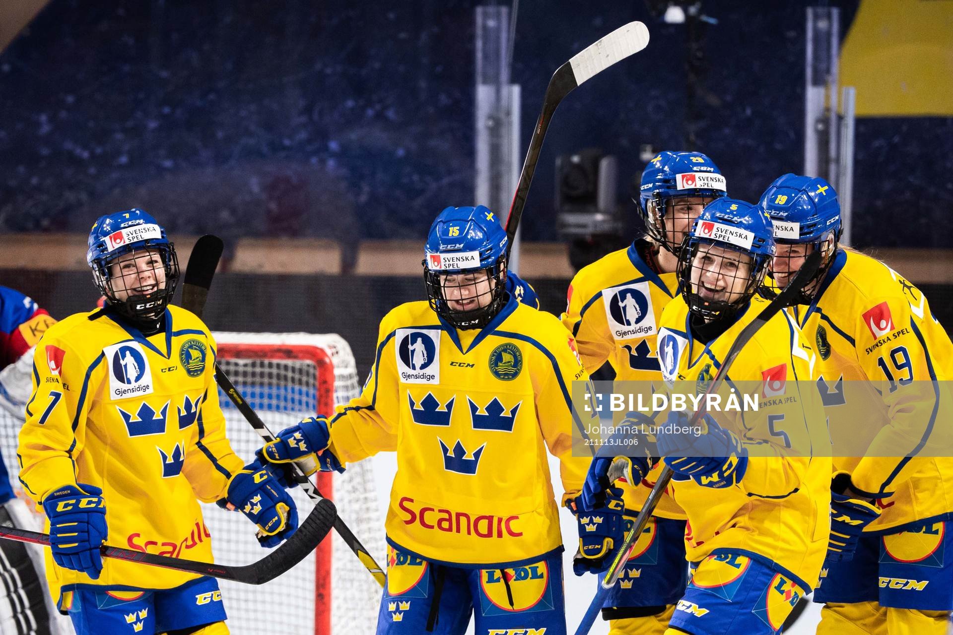 Lisa Johansson, Johanna Fällman, Sara Hjalmarsson and