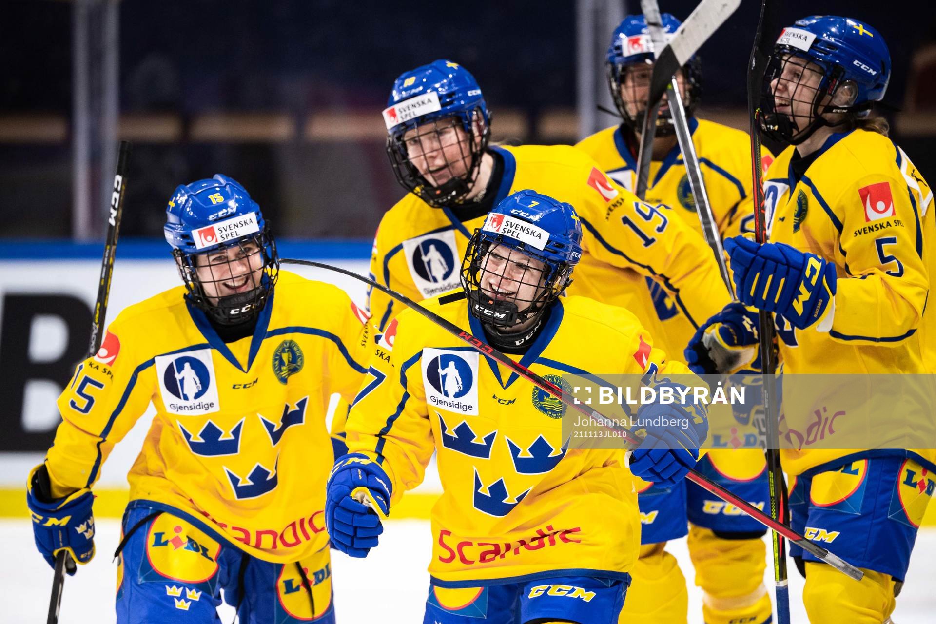 during the Olympic Qualification ice hockey game between