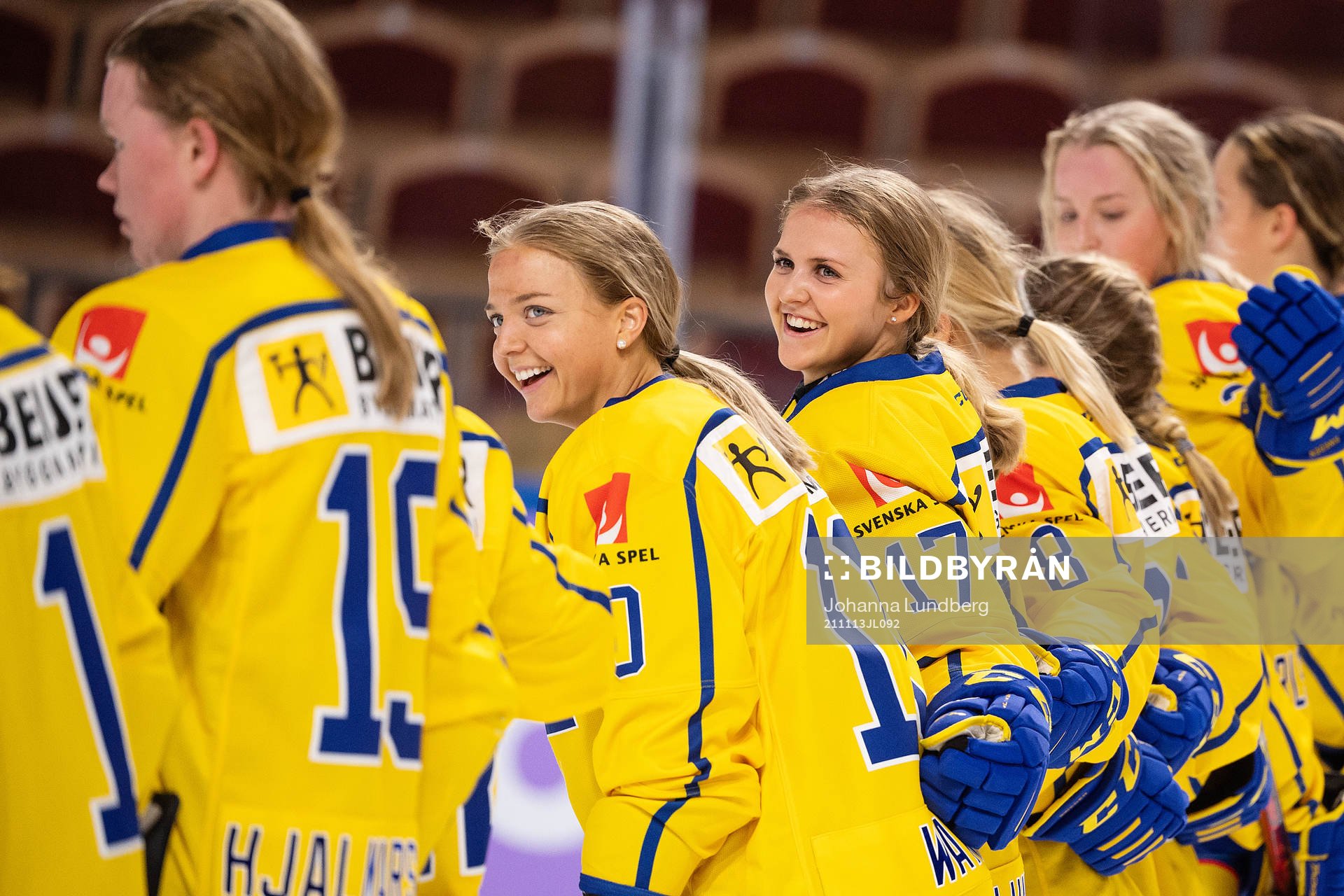 Mina Waxin and Sofie Lundin of Sweden