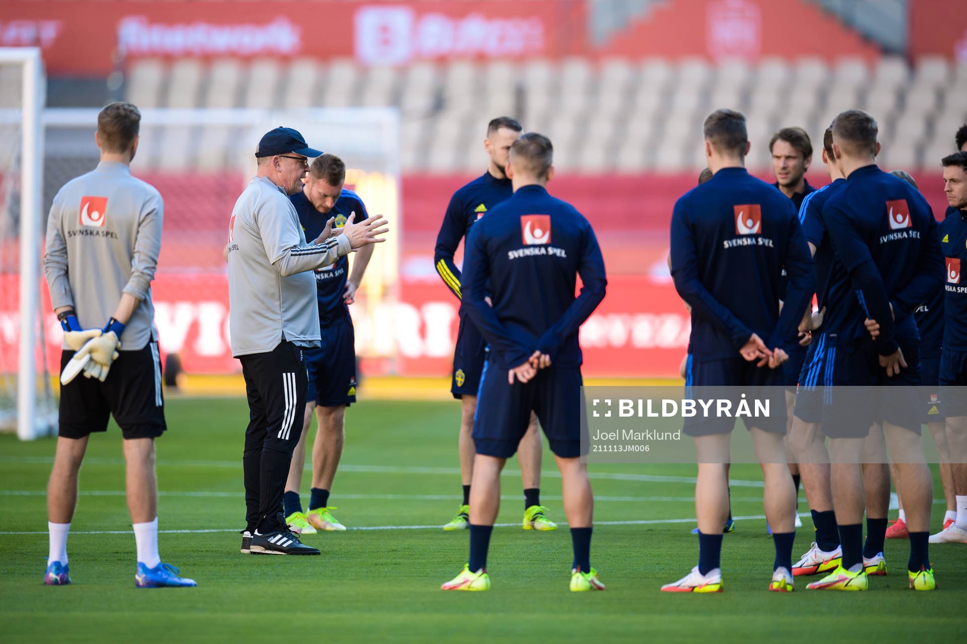 Head coach Janne Andersson of the Swedish national football