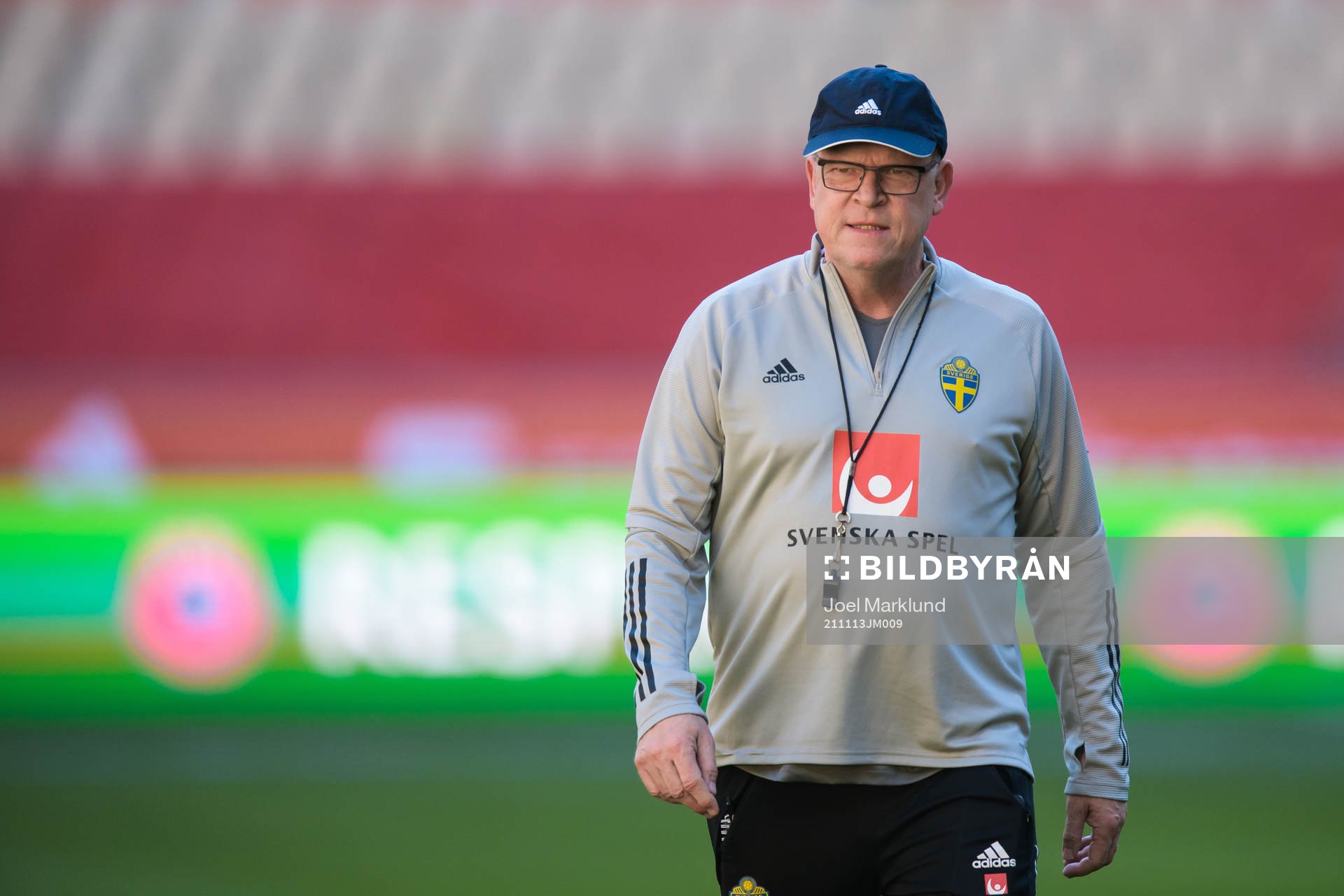 Head coach Janne Andersson of the Swedish national football