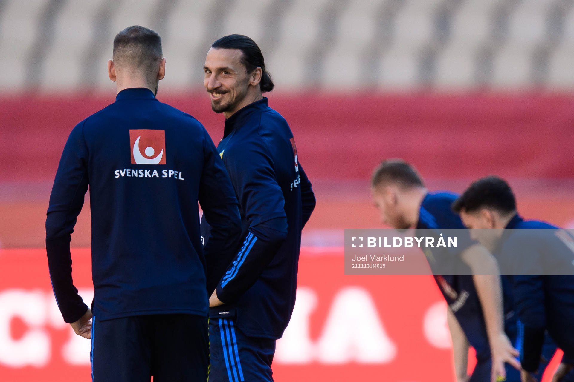 Zlatan Ibrahimovic of the Swedish national football team