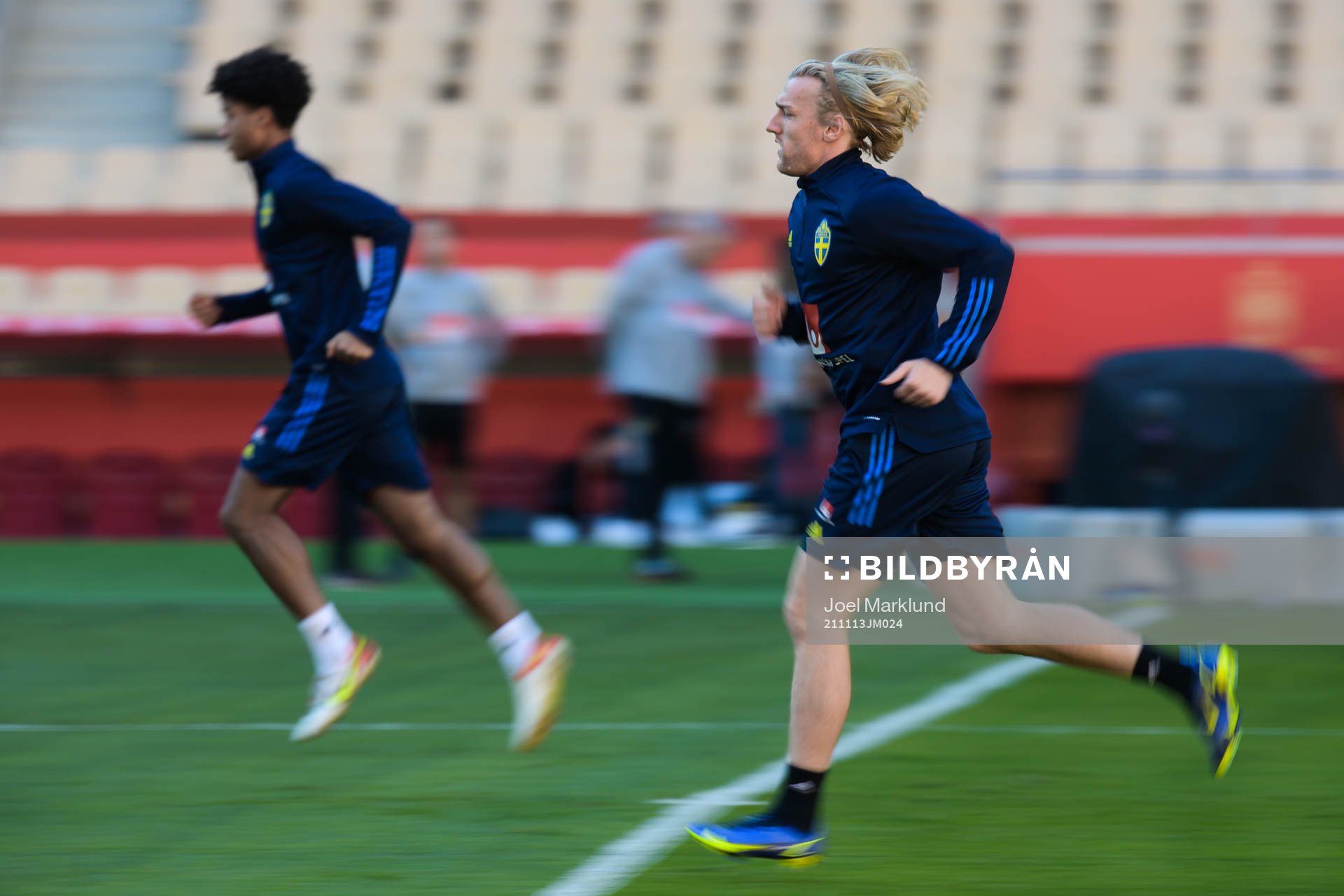 Emil Forsberg of the Swedish national football team