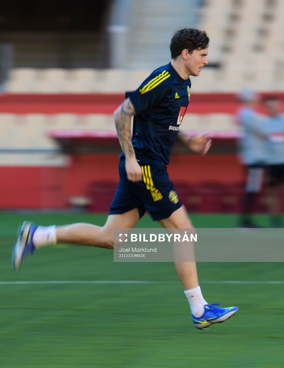 Victor Nilsson Lindelöf of the Swedish national football