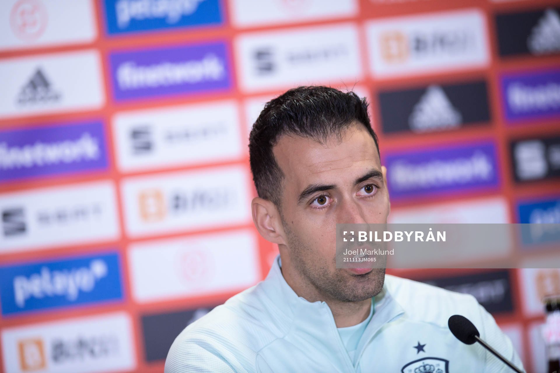 Sergio Busquets of the Spanish national football team