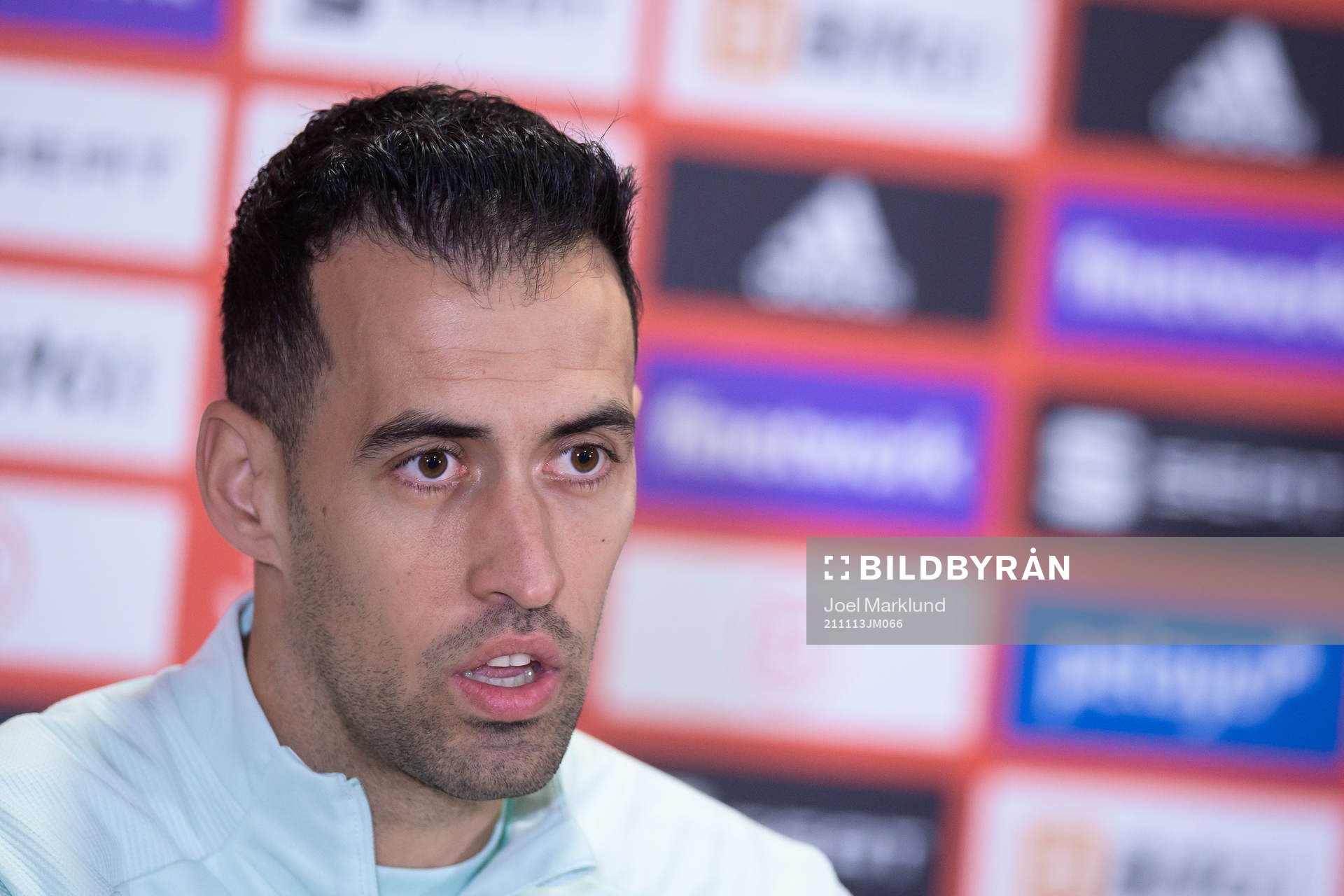 Sergio Busquets of the Spanish national football team